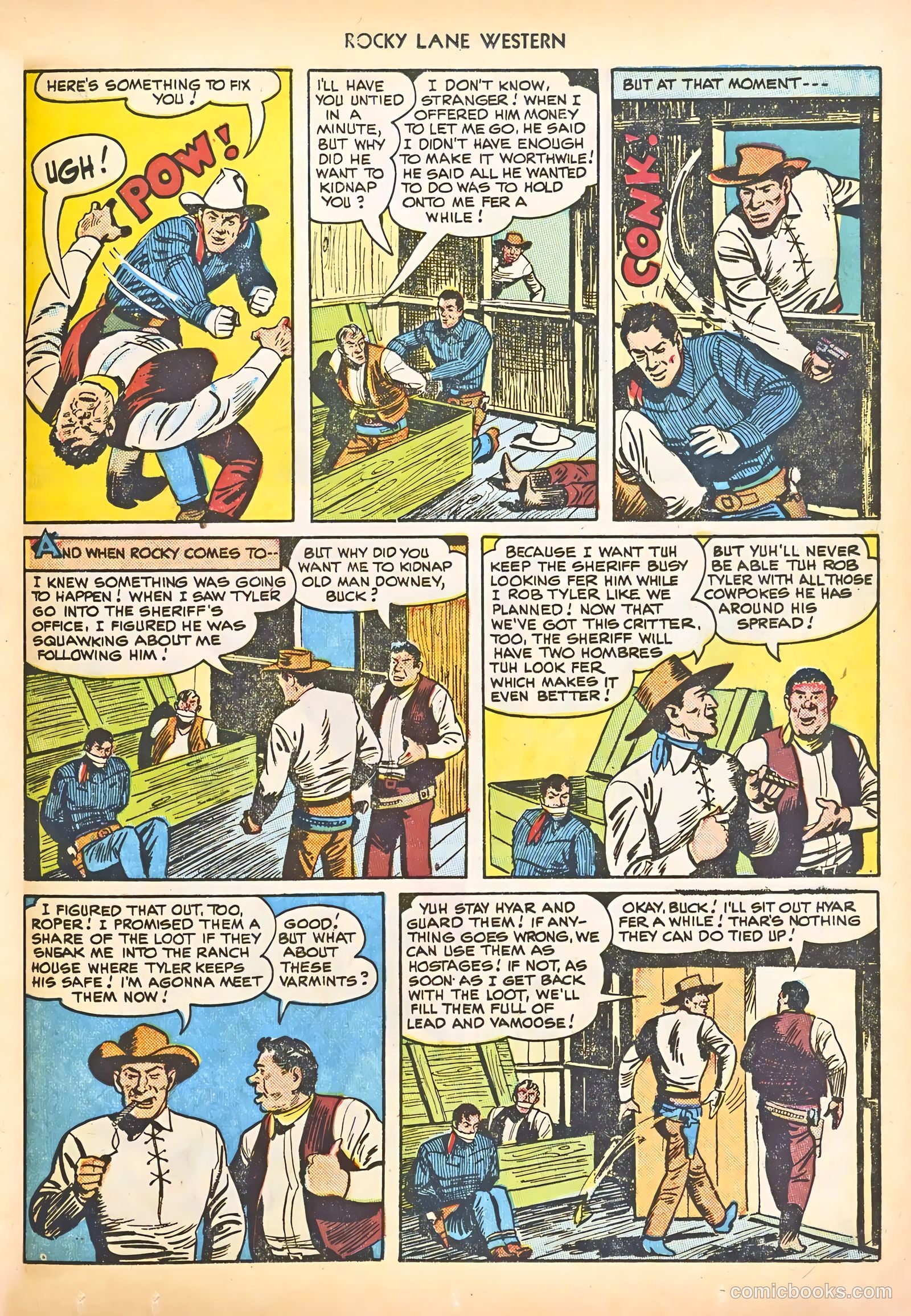 Rocky Lane #11 (1950) — page 29 of 52