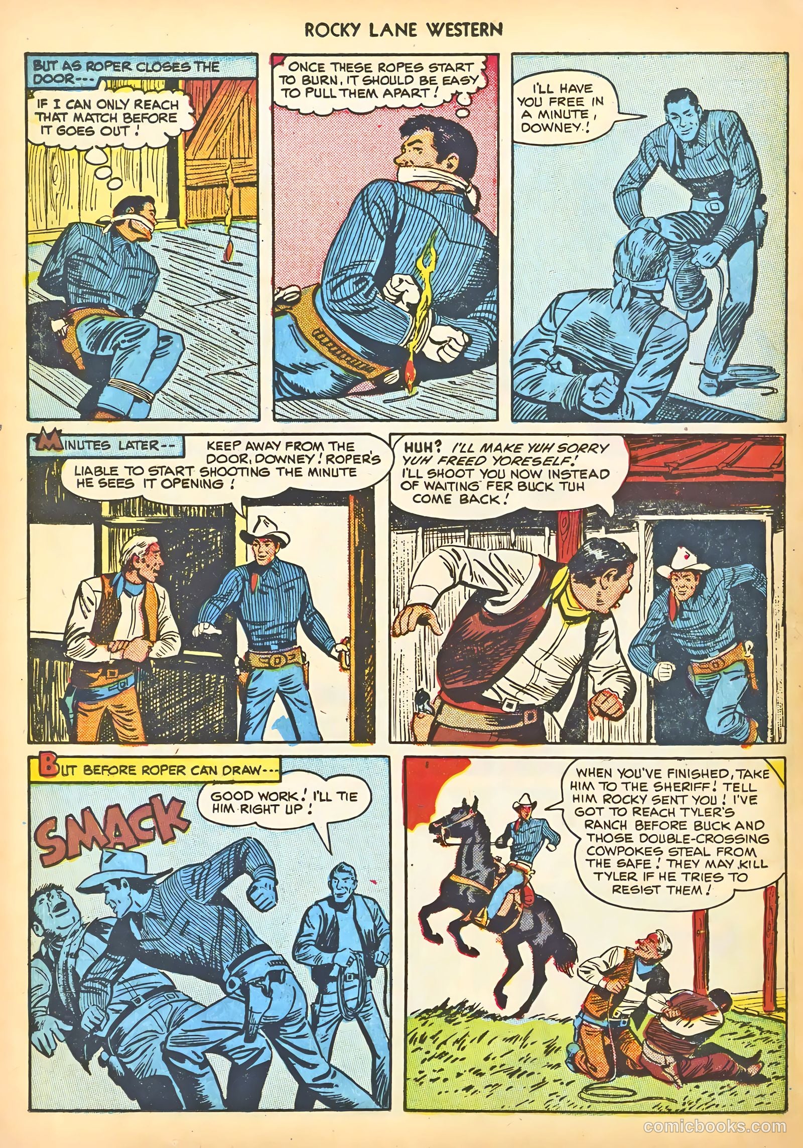 Rocky Lane #11 (1950) — page 30 of 52