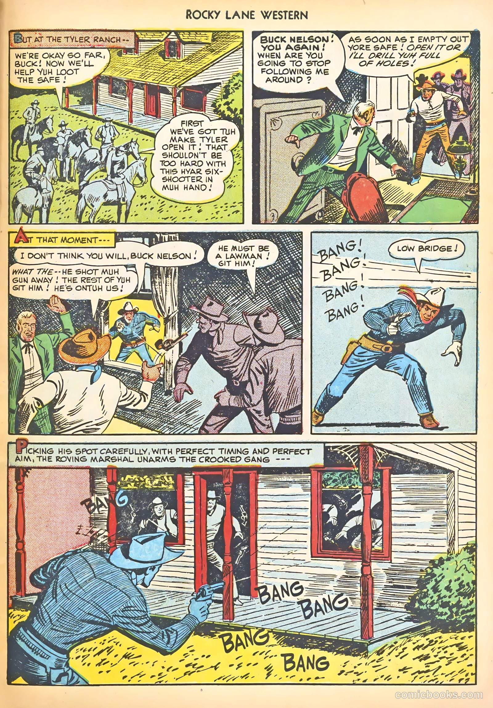 Rocky Lane #11 (1950) — page 31 of 52