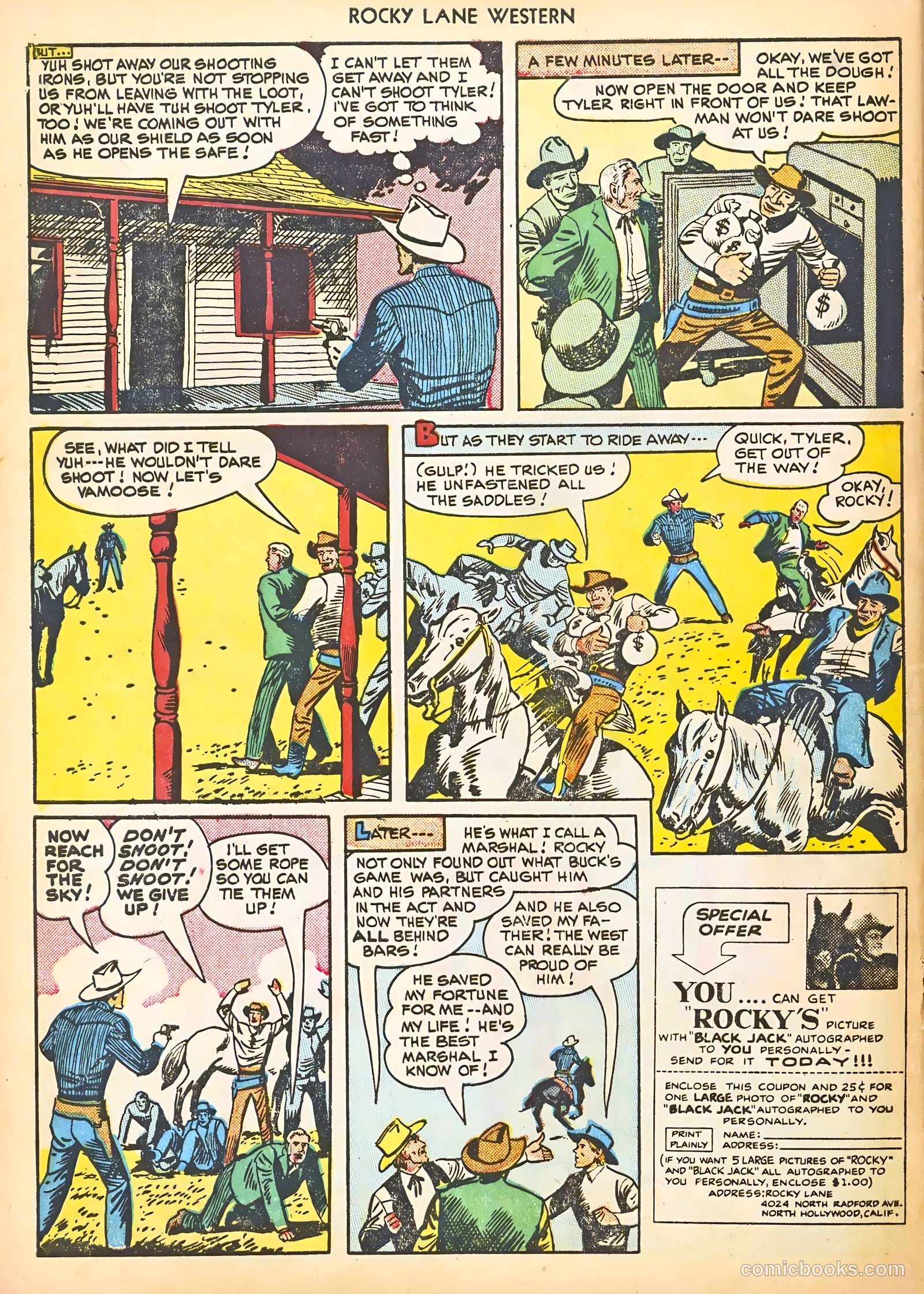 Rocky Lane #11 (1950) — page 32 of 52