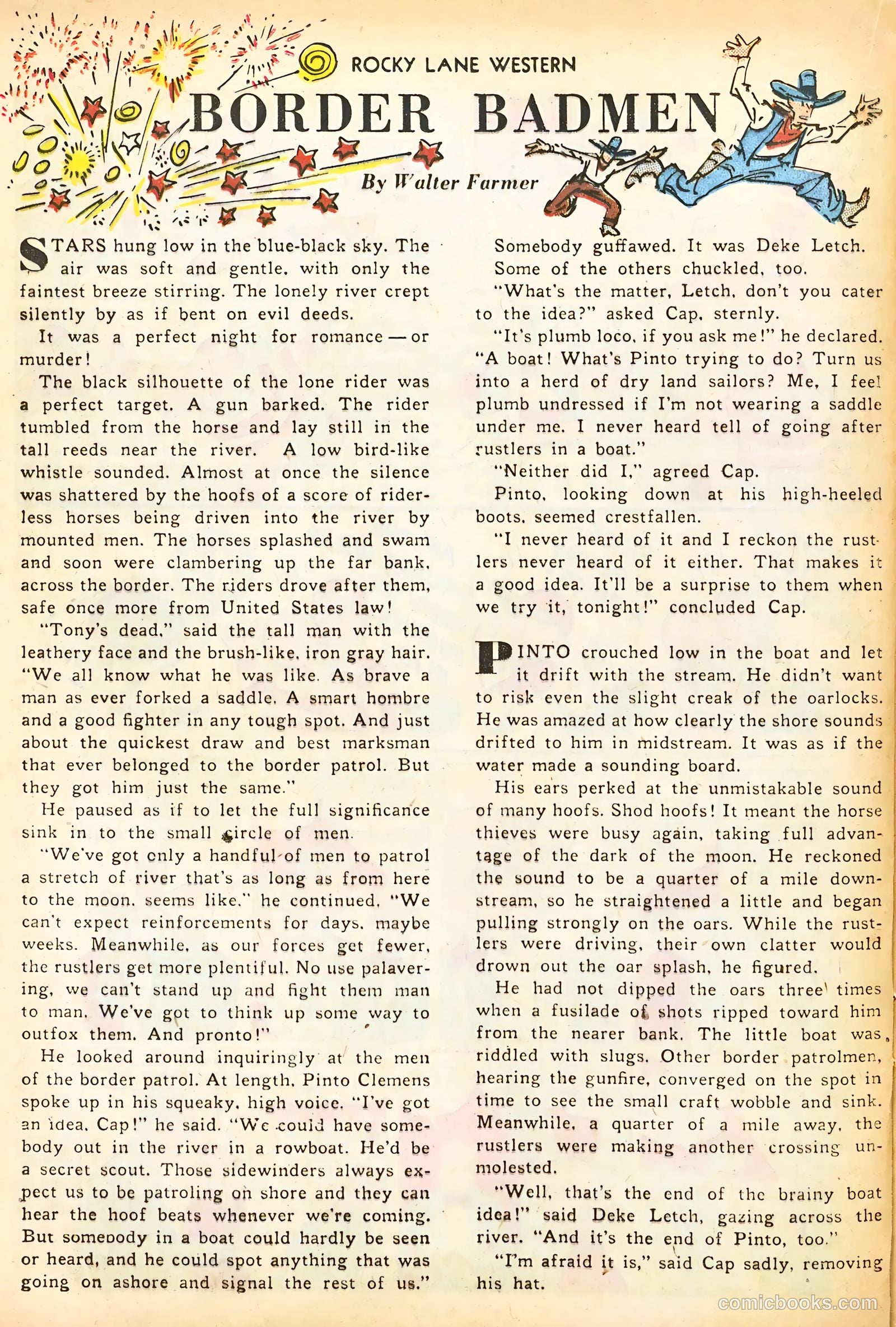 Rocky Lane #11 (1950) — page 36 of 52