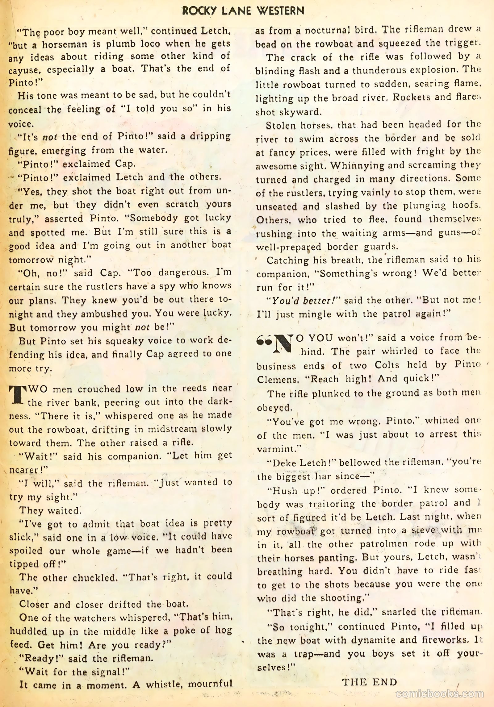Rocky Lane #11 (1950) — page 37 of 52
