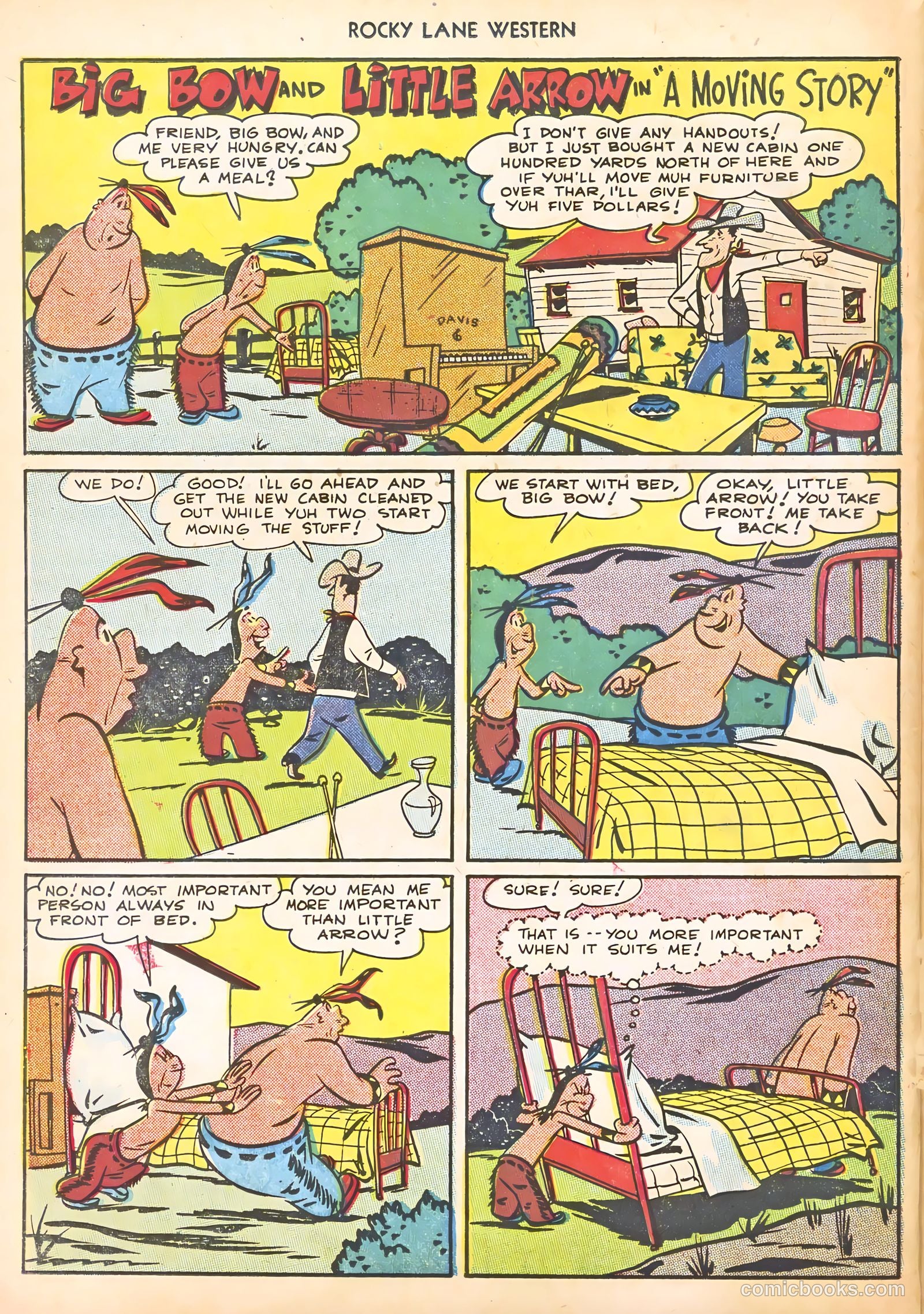Rocky Lane #11 (1950) — page 38 of 52