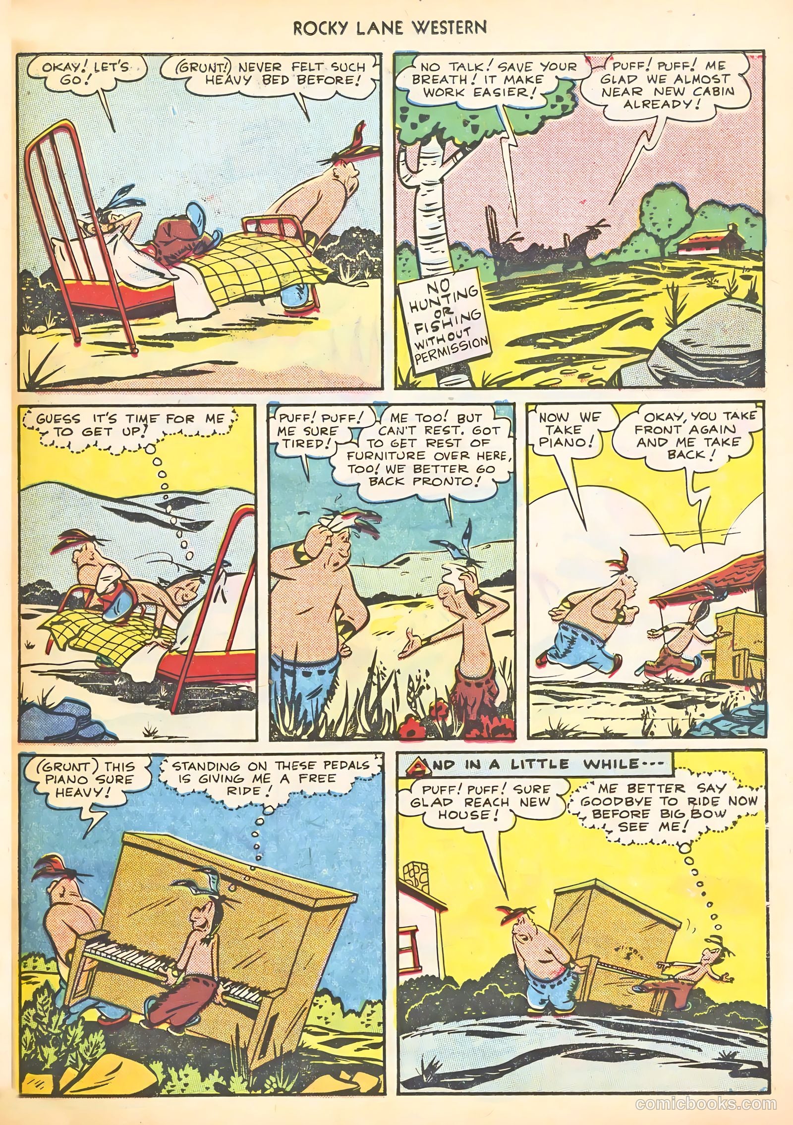 Rocky Lane #11 (1950) — page 39 of 52