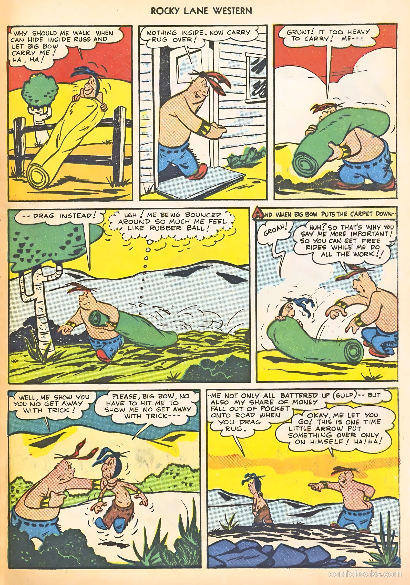 Rocky Lane #11 (1950) — page 41 of 52