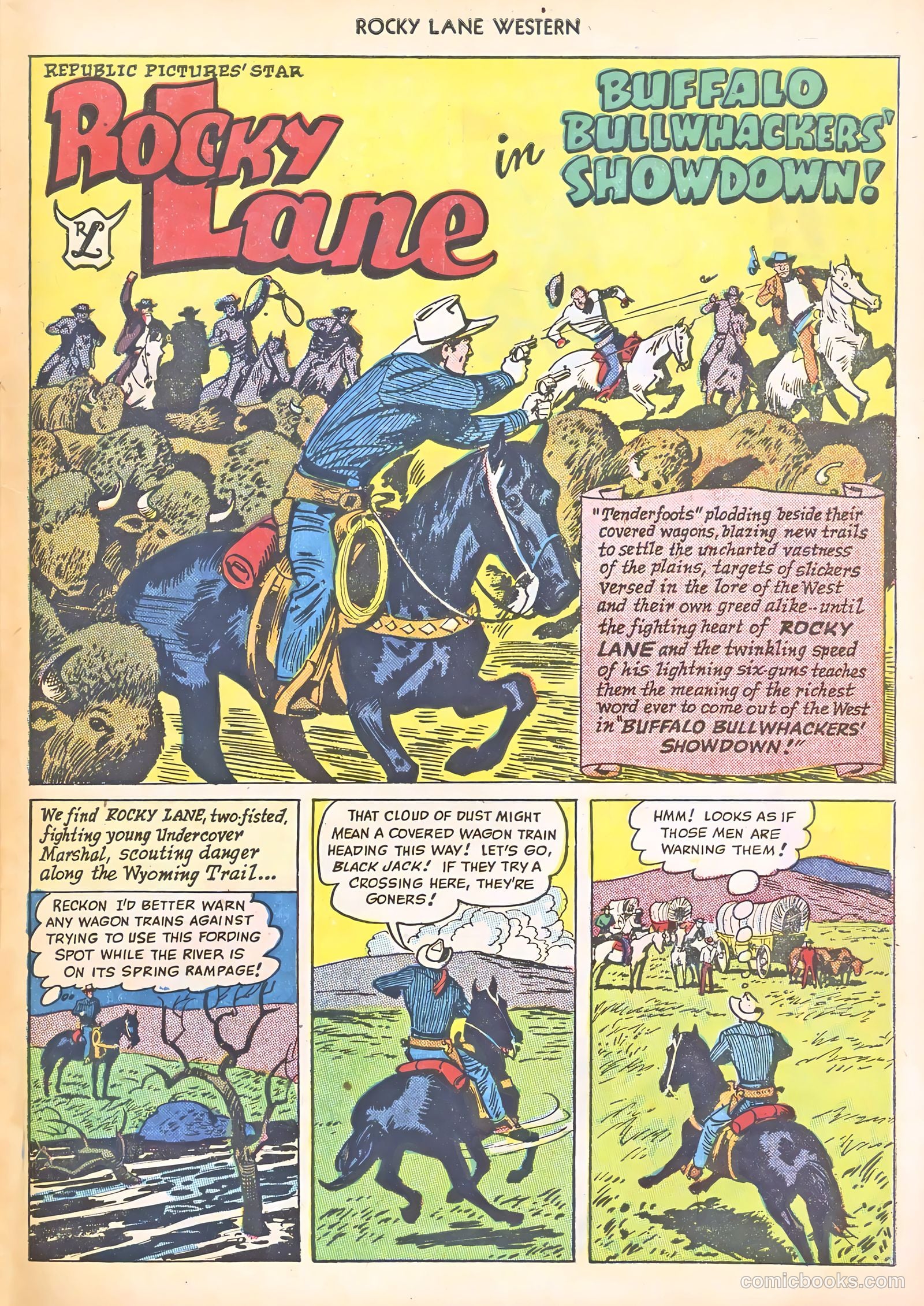 Rocky Lane #11 (1950) — page 43 of 52