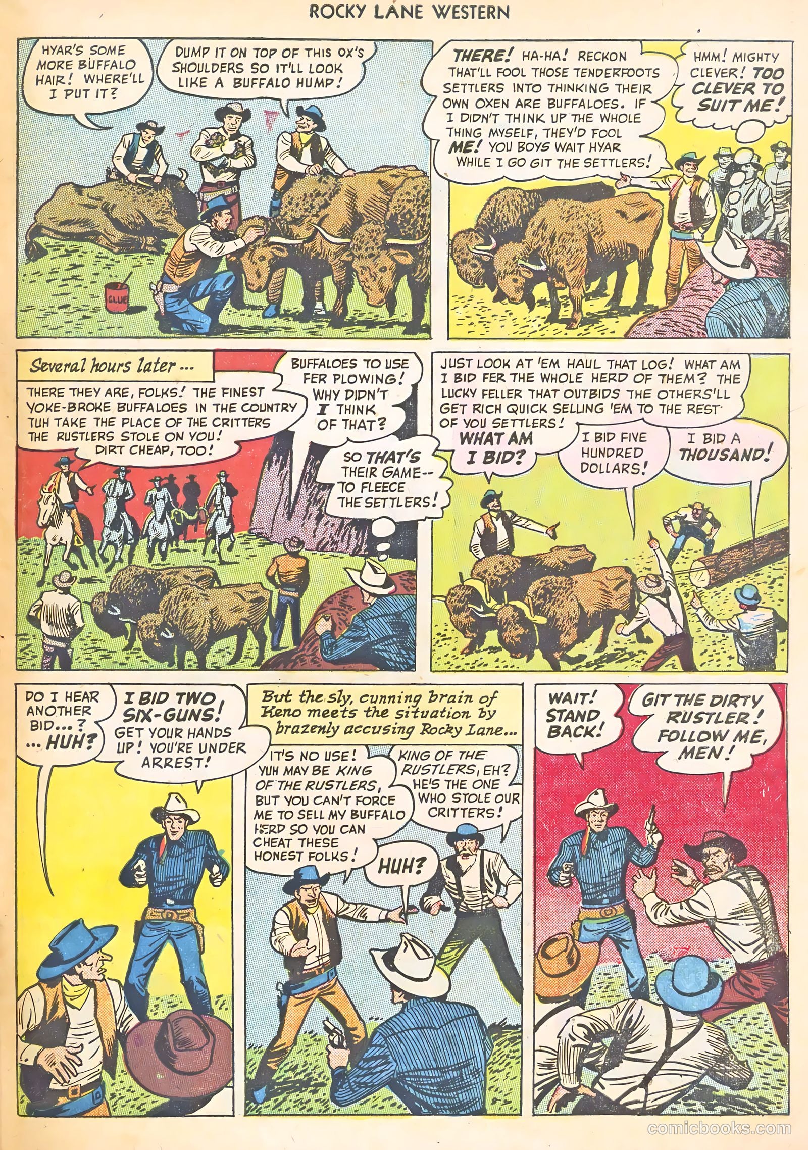 Rocky Lane #11 (1950) — page 47 of 52