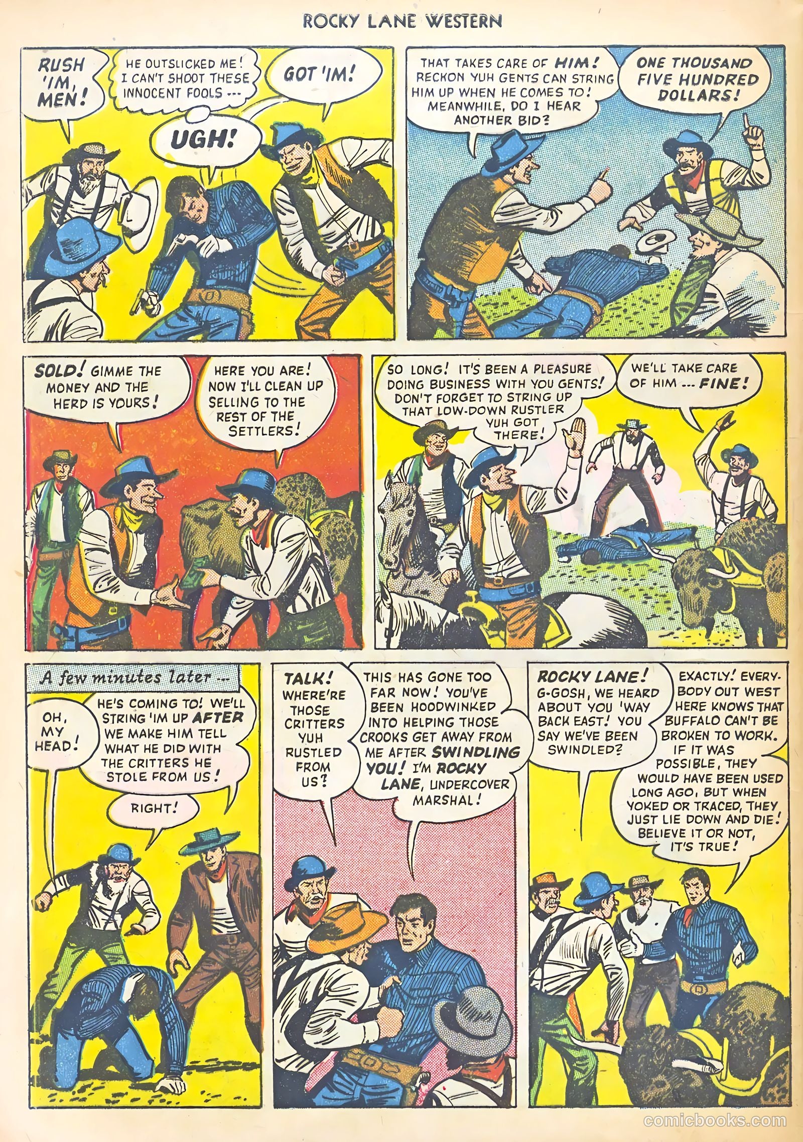 Rocky Lane #11 (1950) — page 48 of 52