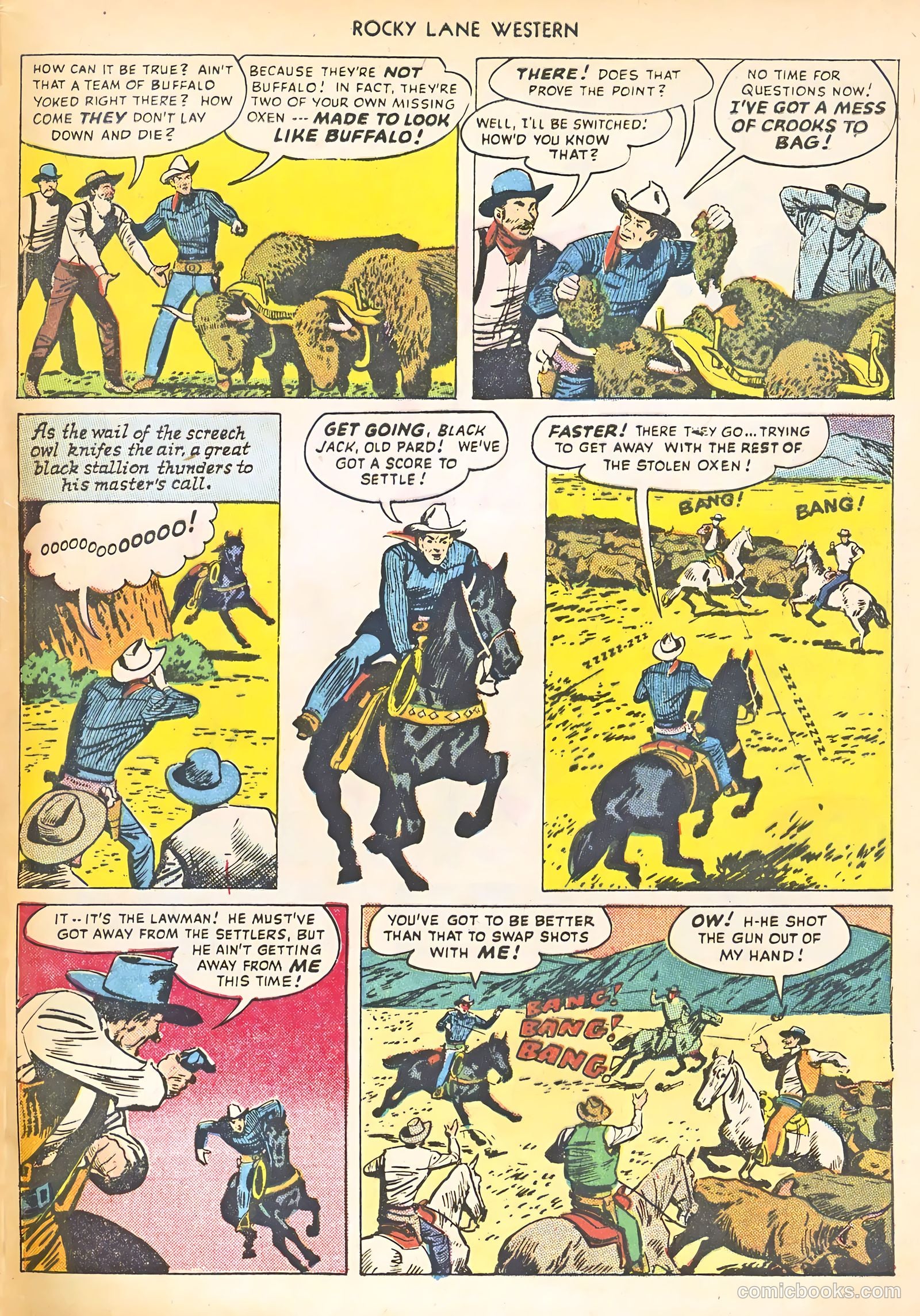 Rocky Lane #11 (1950) — page 49 of 52