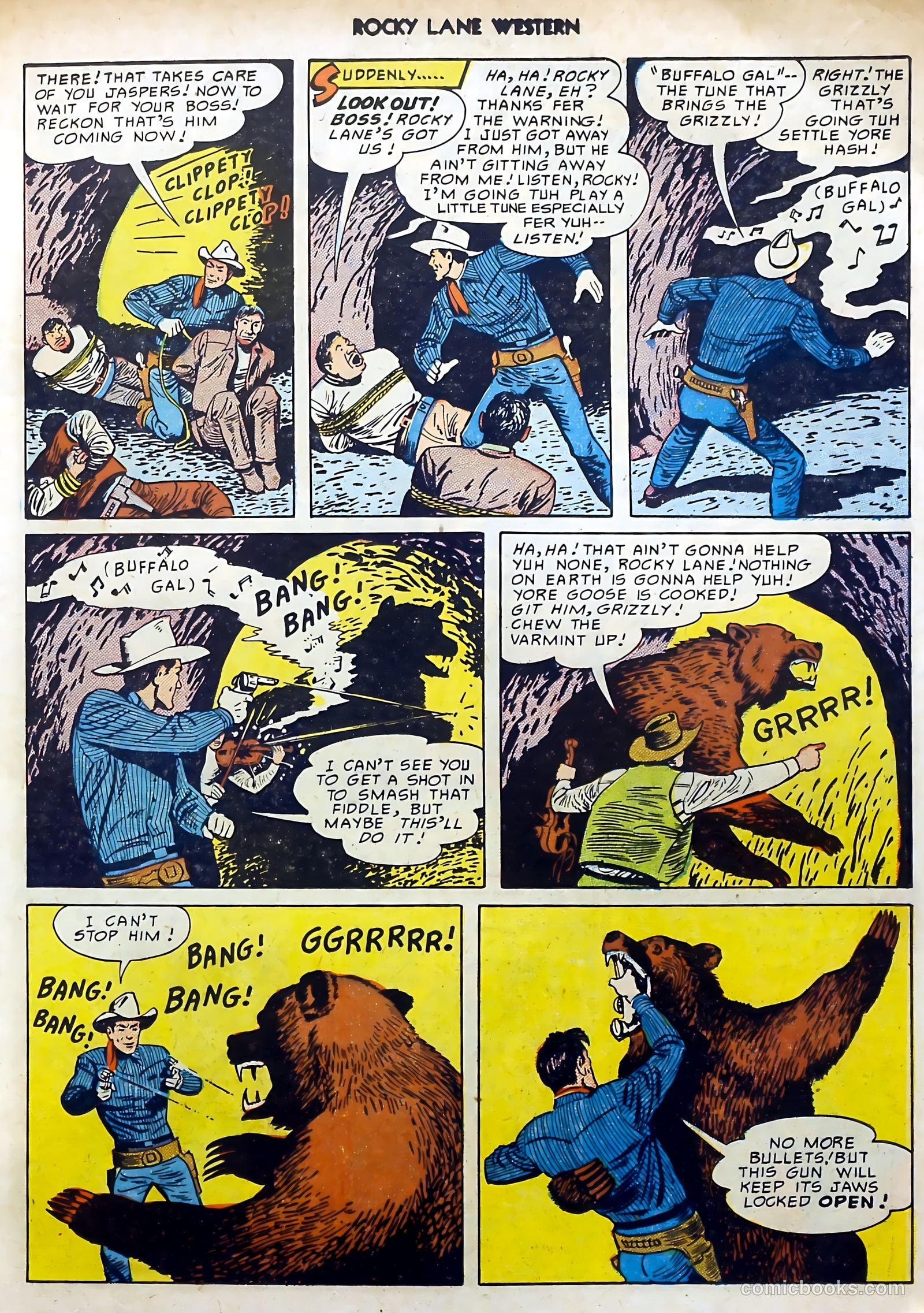 Rocky Lane #15 (1950) — page 11 of 52