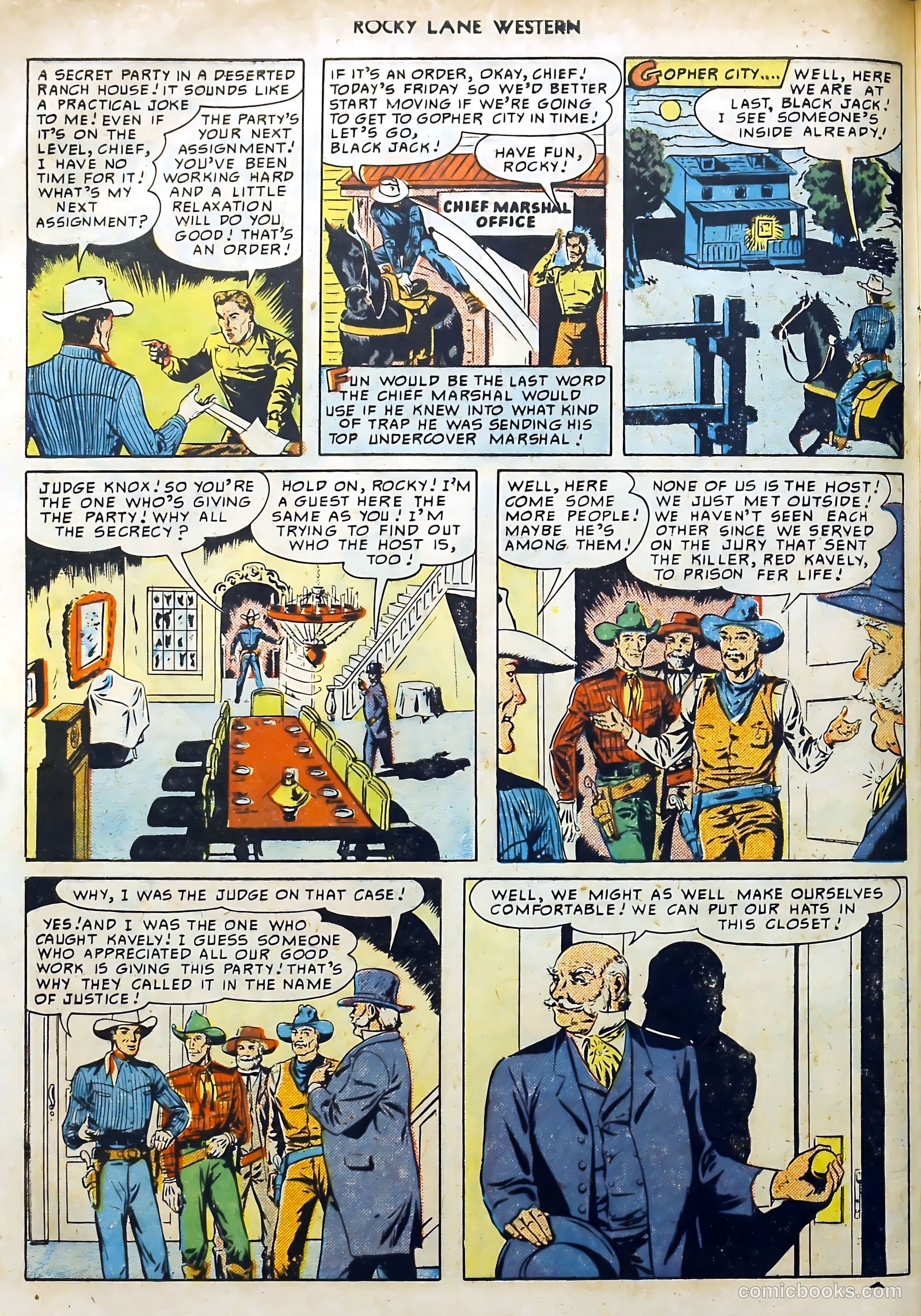 Rocky Lane #15 (1950) — page 20 of 52