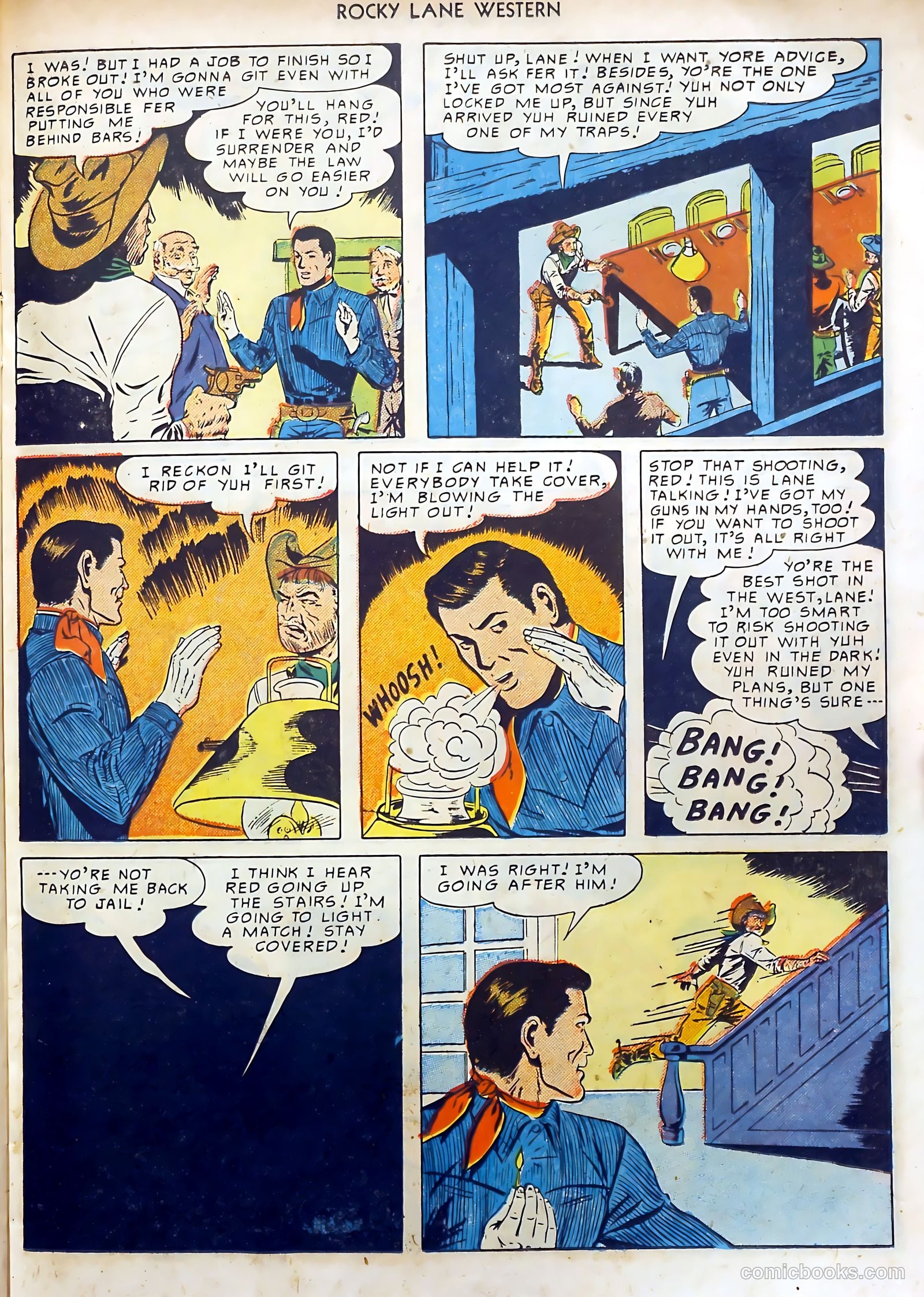 Rocky Lane #15 (1950) — page 23 of 52