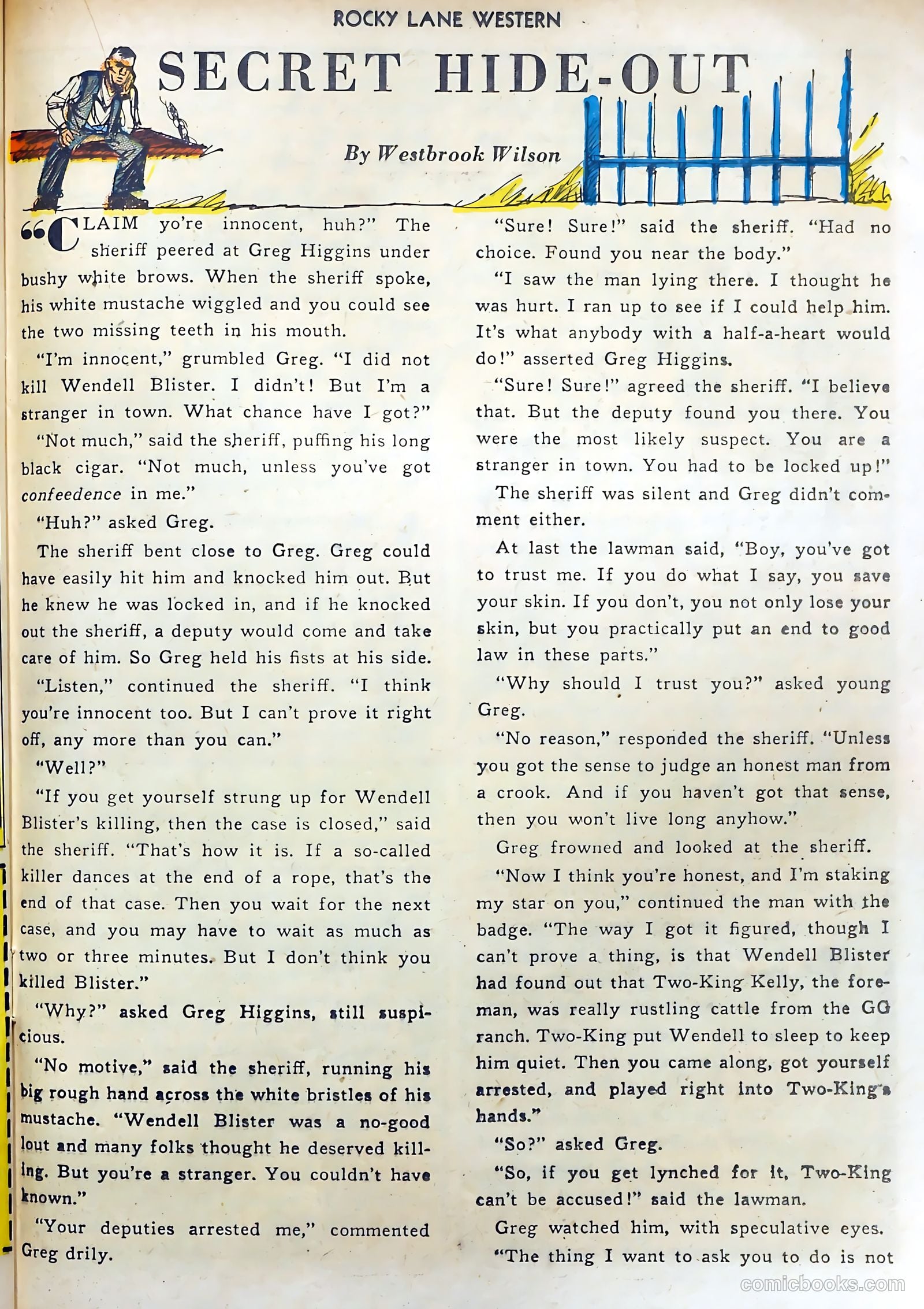 Rocky Lane #15 (1950) — page 37 of 52