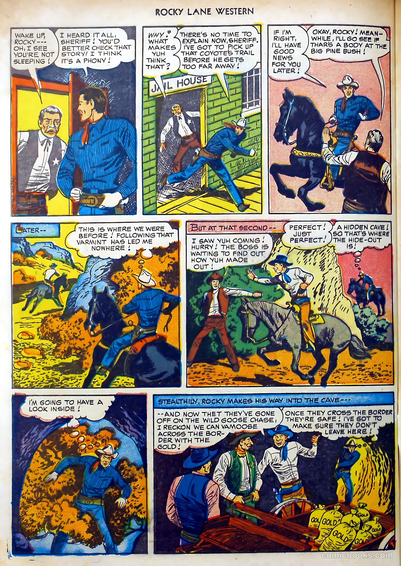 Rocky Lane #15 (1950) — page 48 of 52