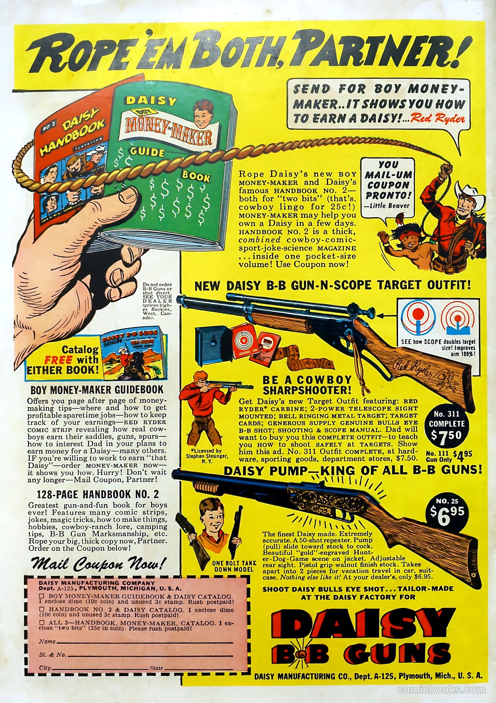 Rocky Lane #15 (1950) — page 52 of 52