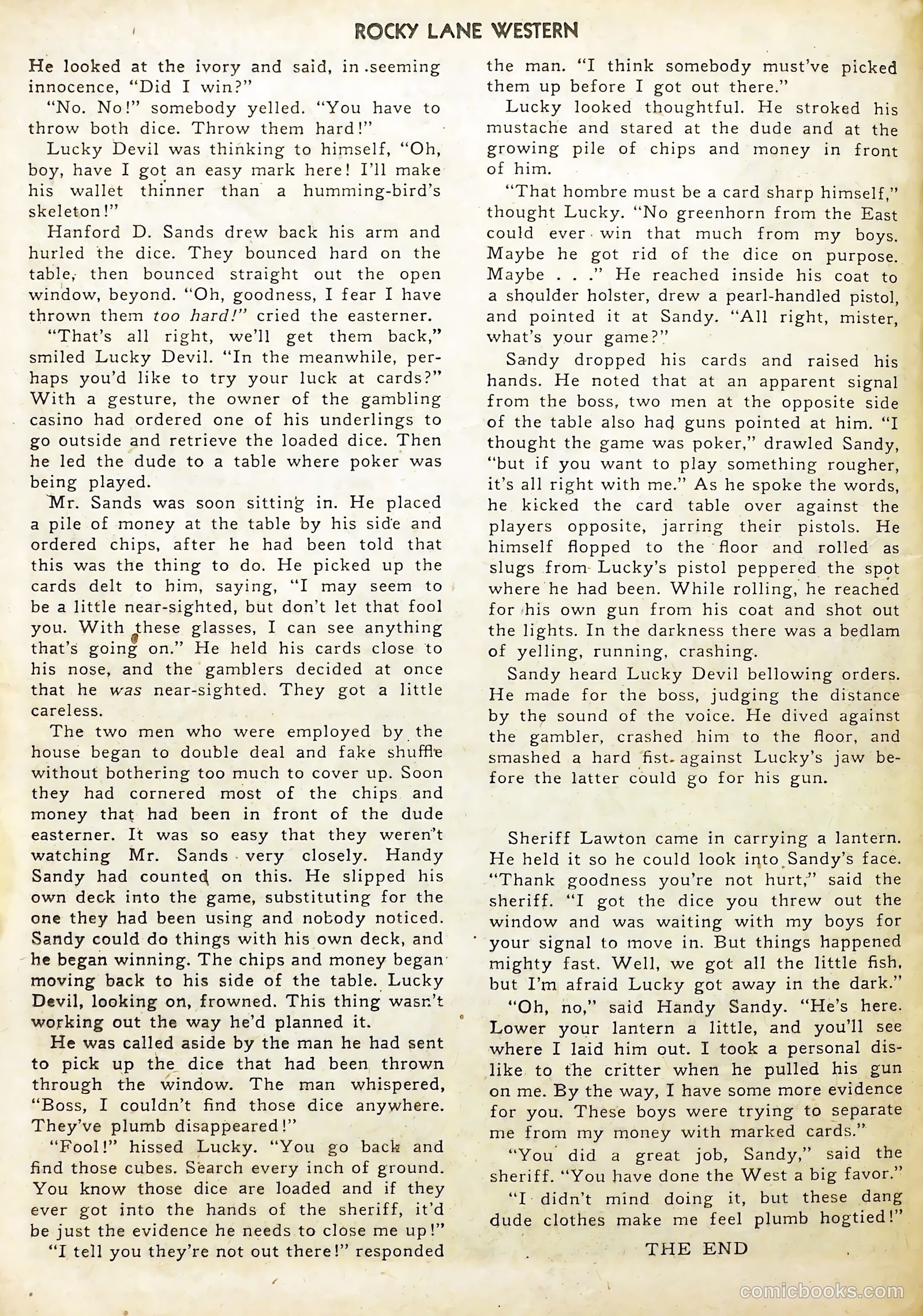 Rocky Lane #18 (1950) — page 24 of 36