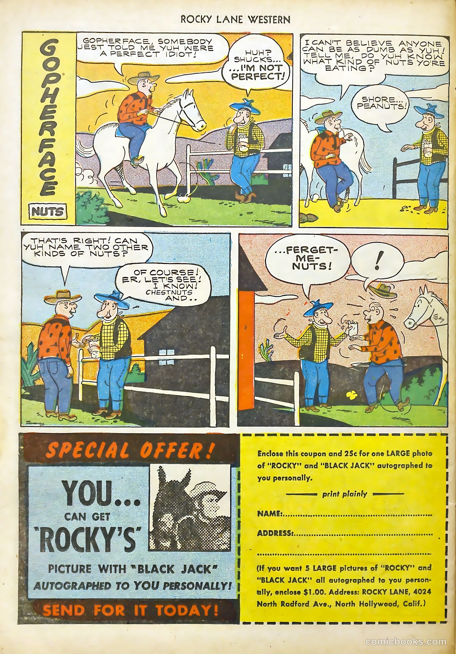 Rocky Lane #18 (1950) — page 26 of 36