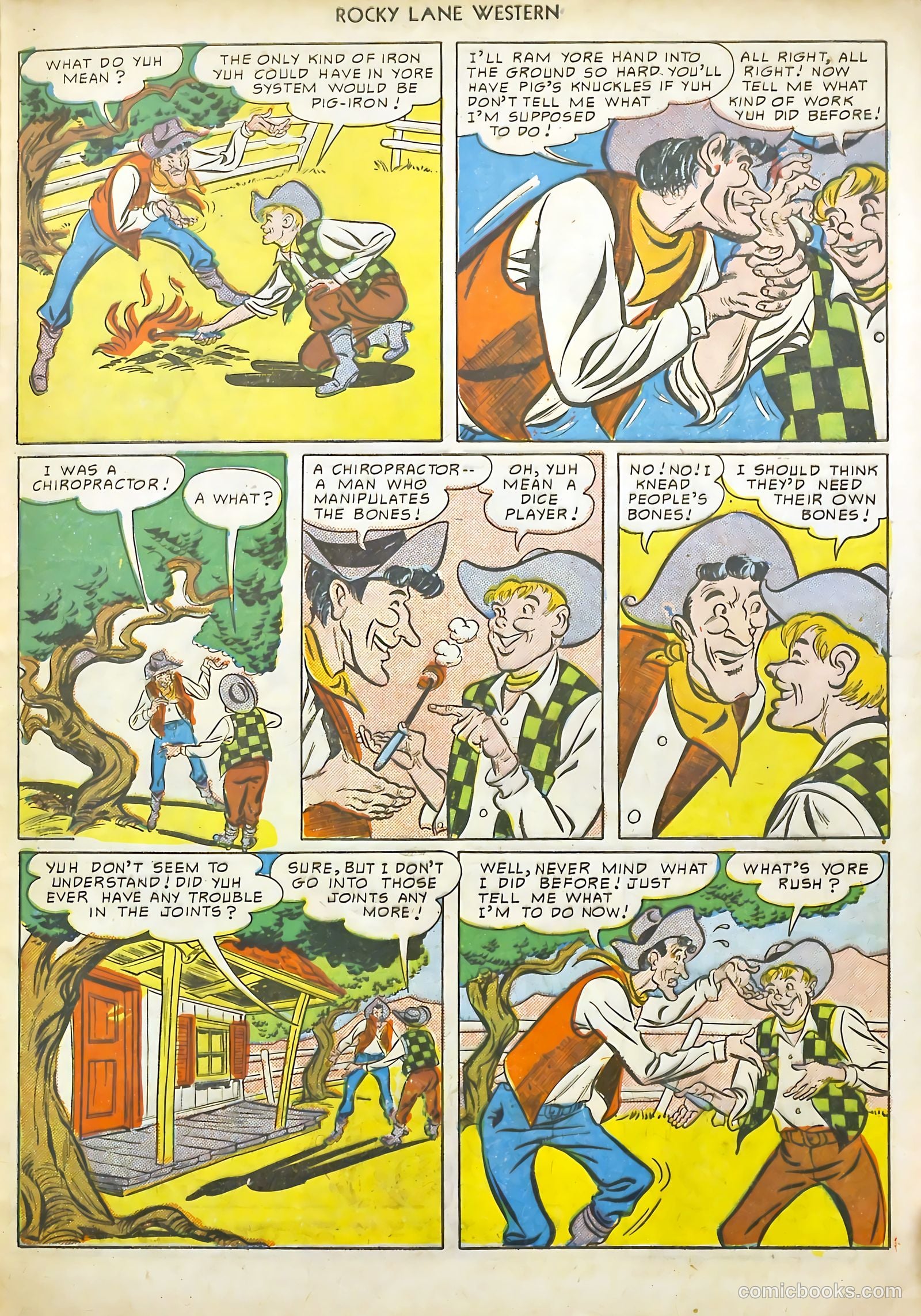 Rocky Lane #18 (1950) — page 29 of 36