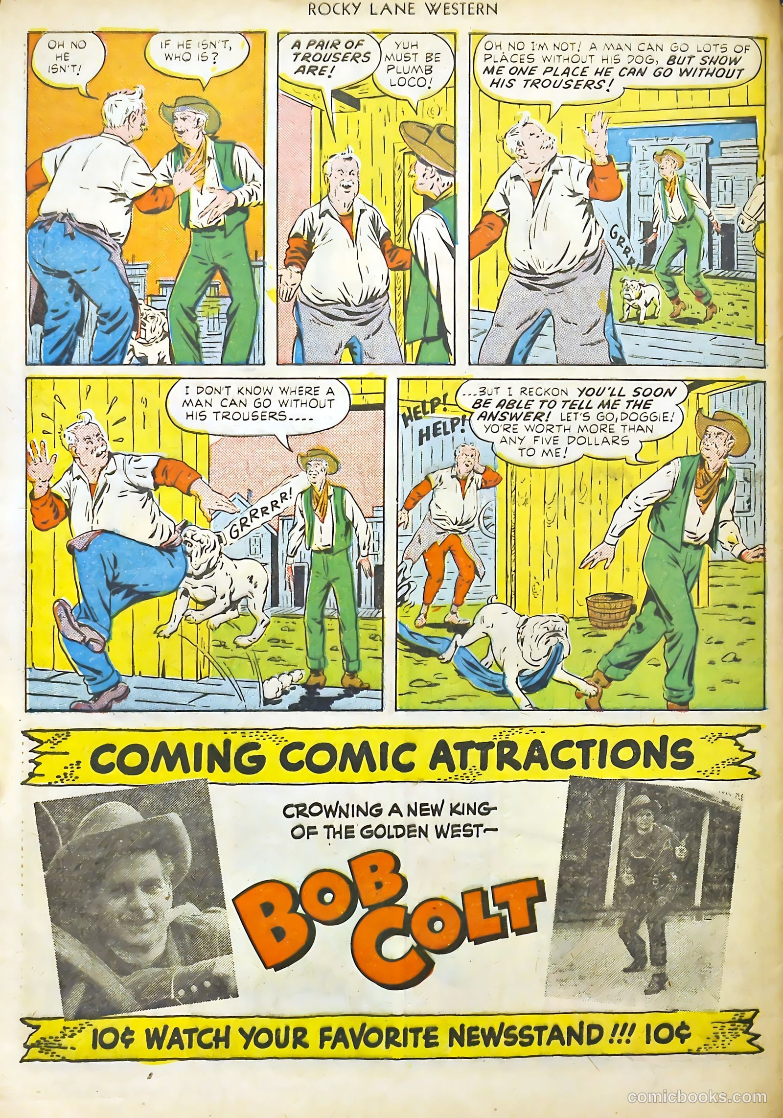 Rocky Lane #18 (1950) — page 32 of 36