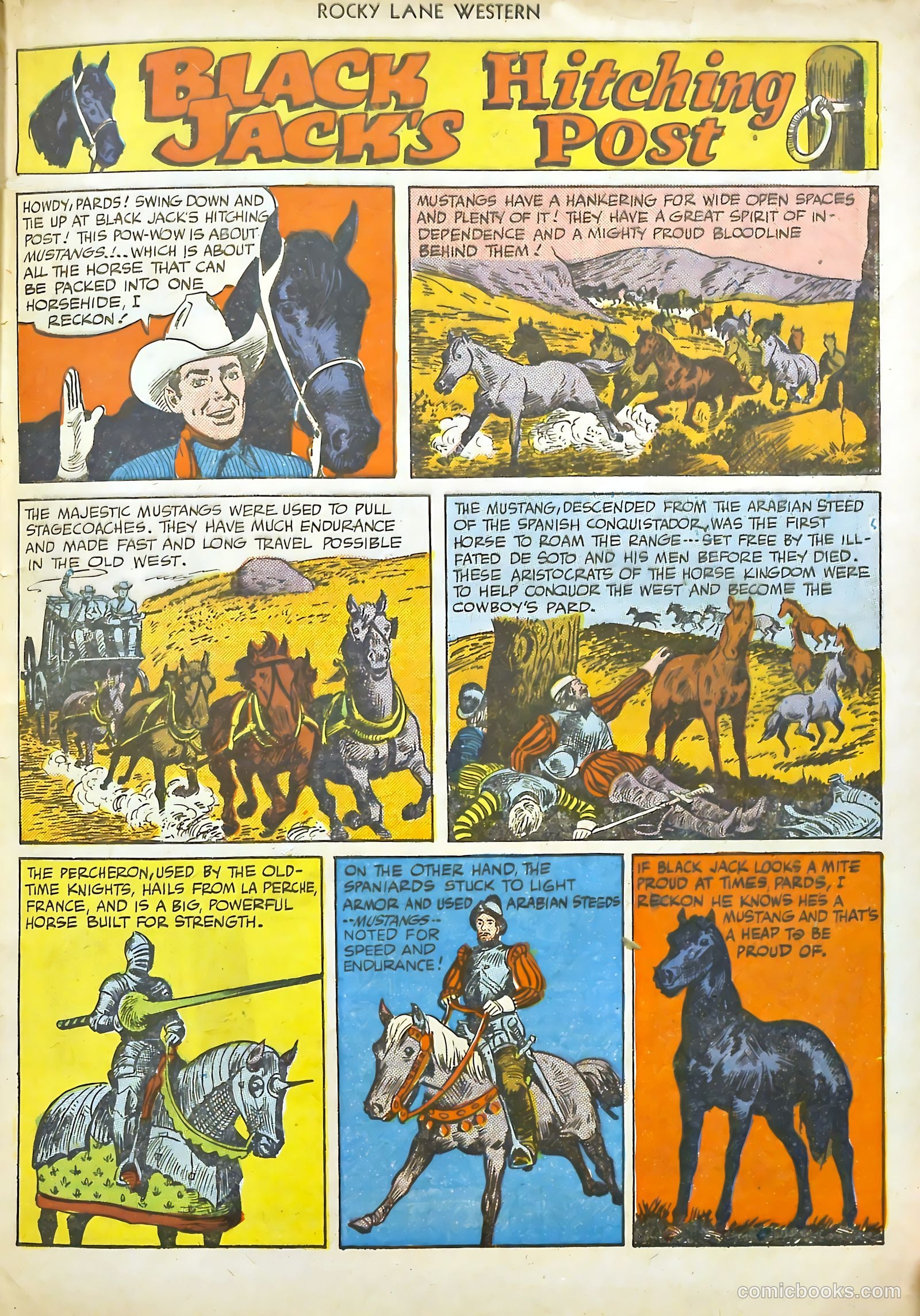 Rocky Lane #18 (1950) — page 33 of 36