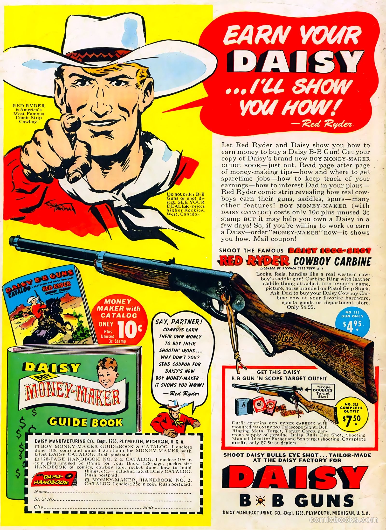 Rocky Lane #18 (1950) — page 36 of 36