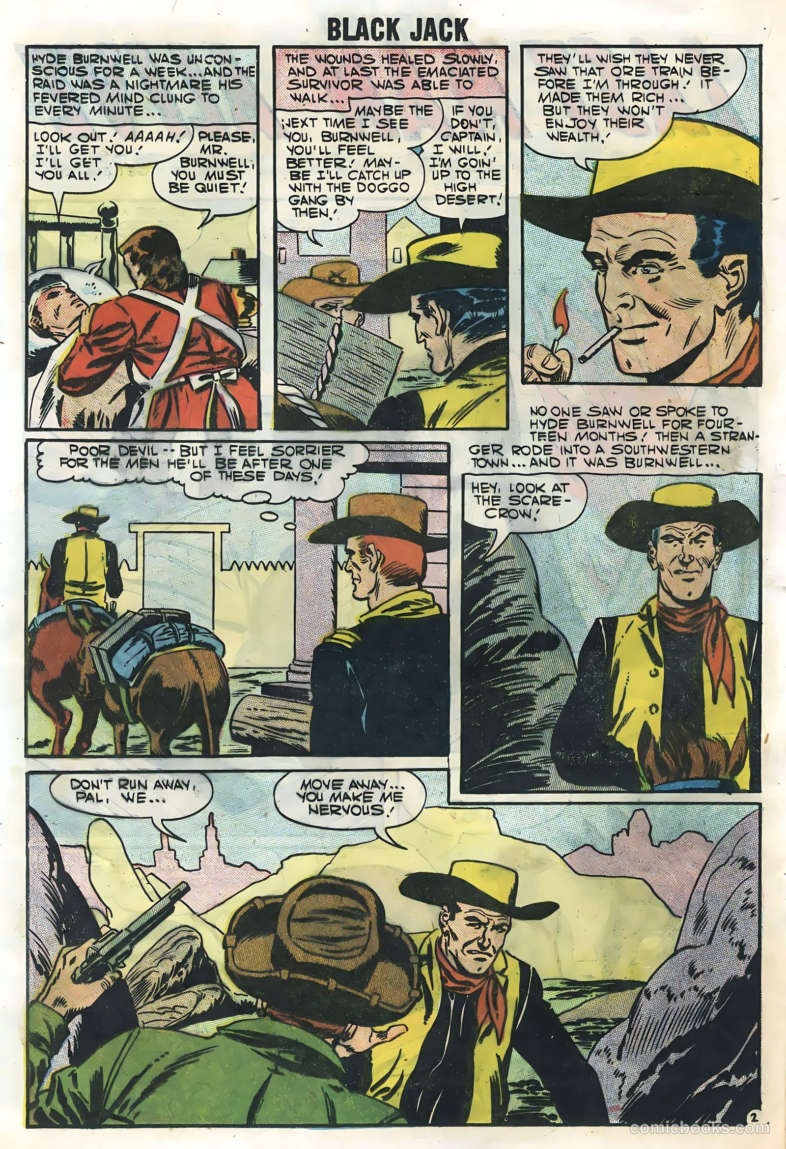 Rocky Lane's Black Jack #20 (1957) — page 20 of 36