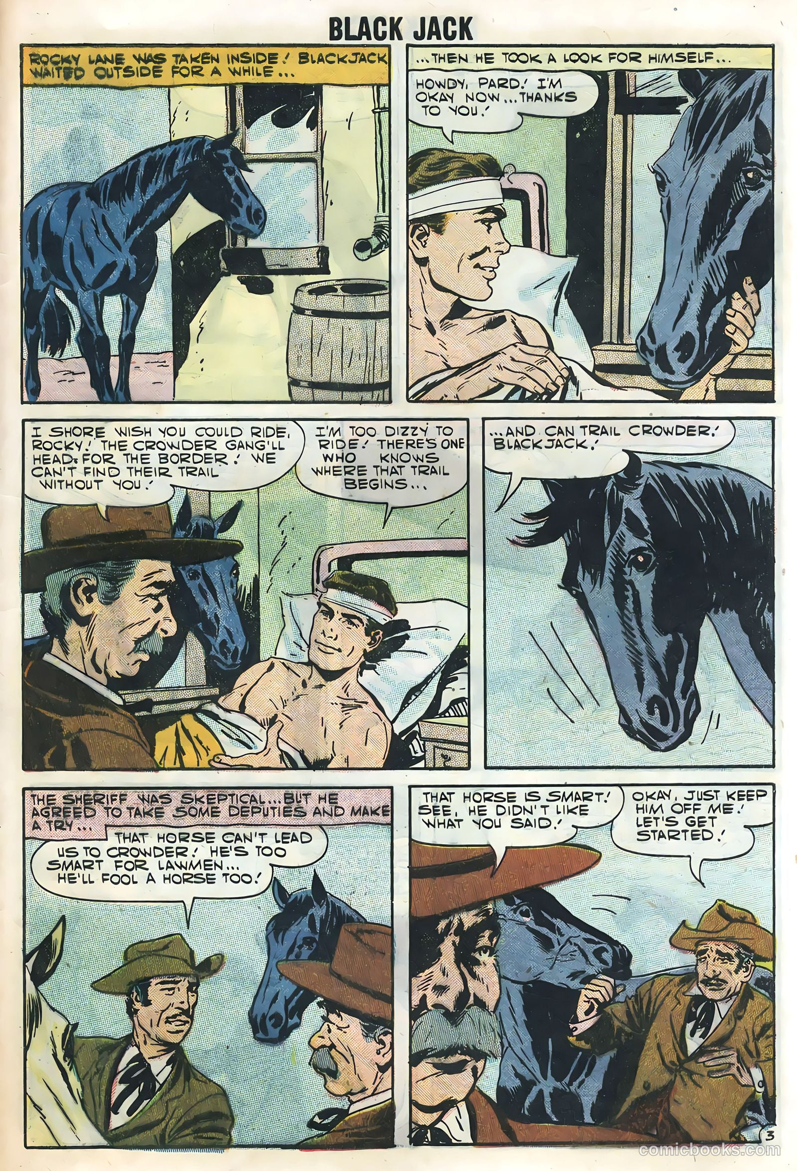 Rocky Lane's Black Jack #20 (1957) — page 29 of 36