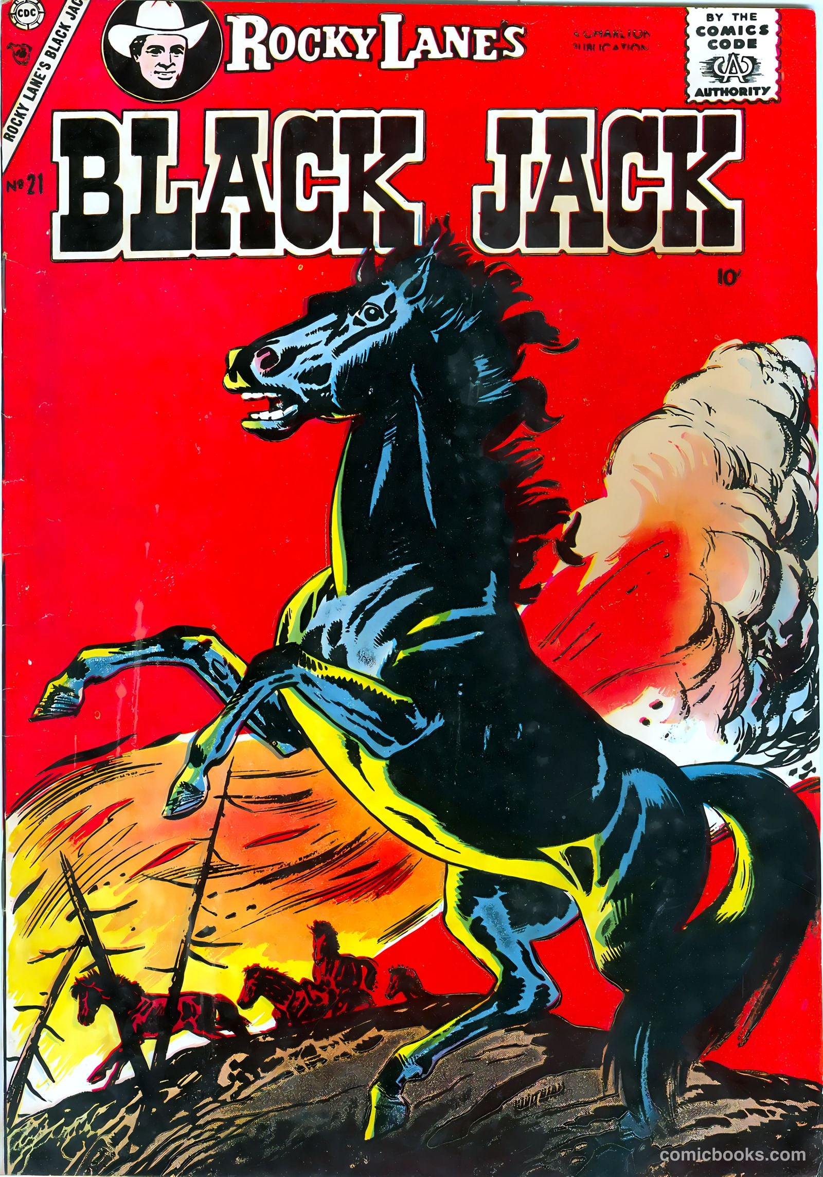 Rocky Lane's Black Jack #21