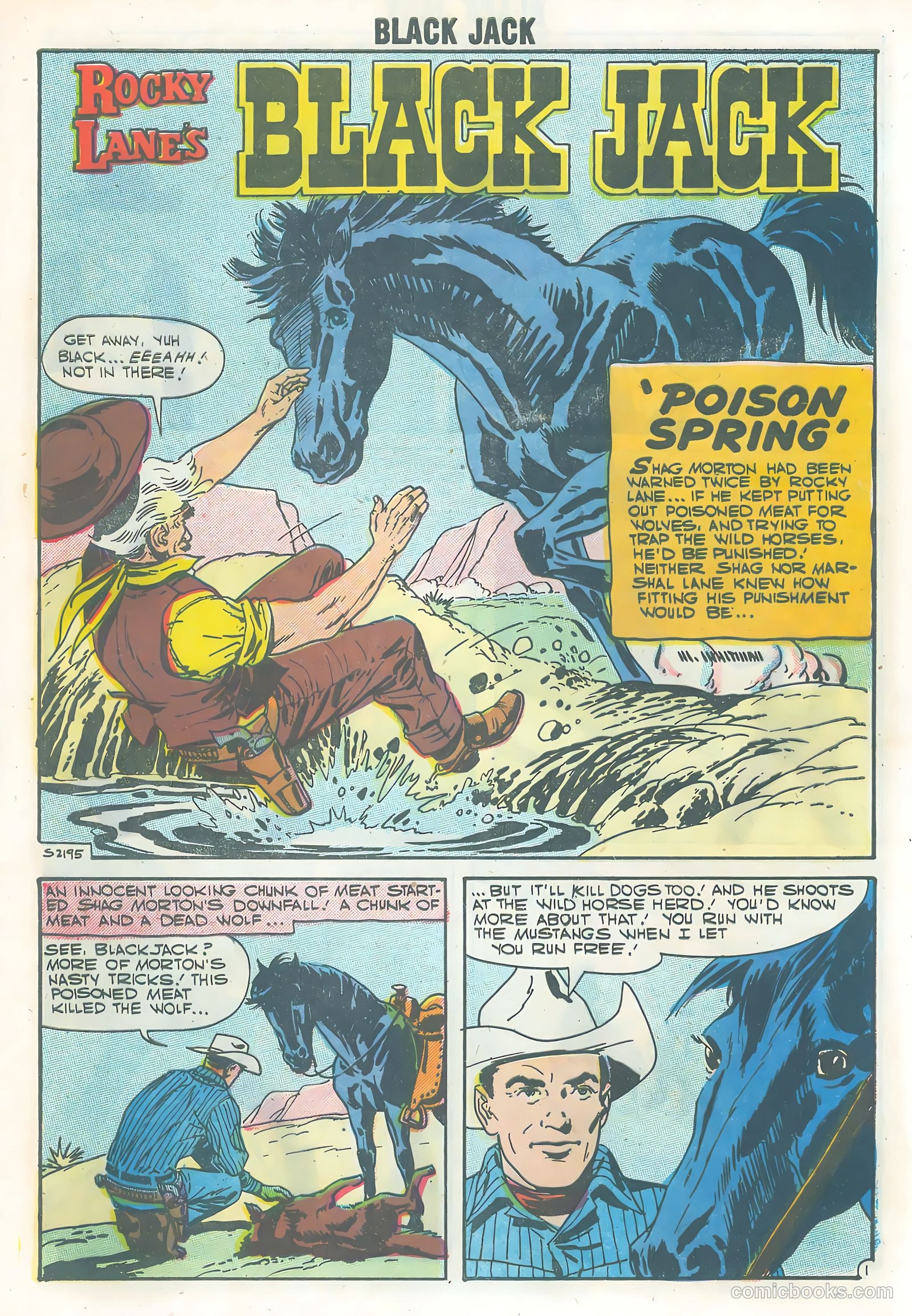Rocky Lane's Black Jack #21 (1958) — page 9 of 36