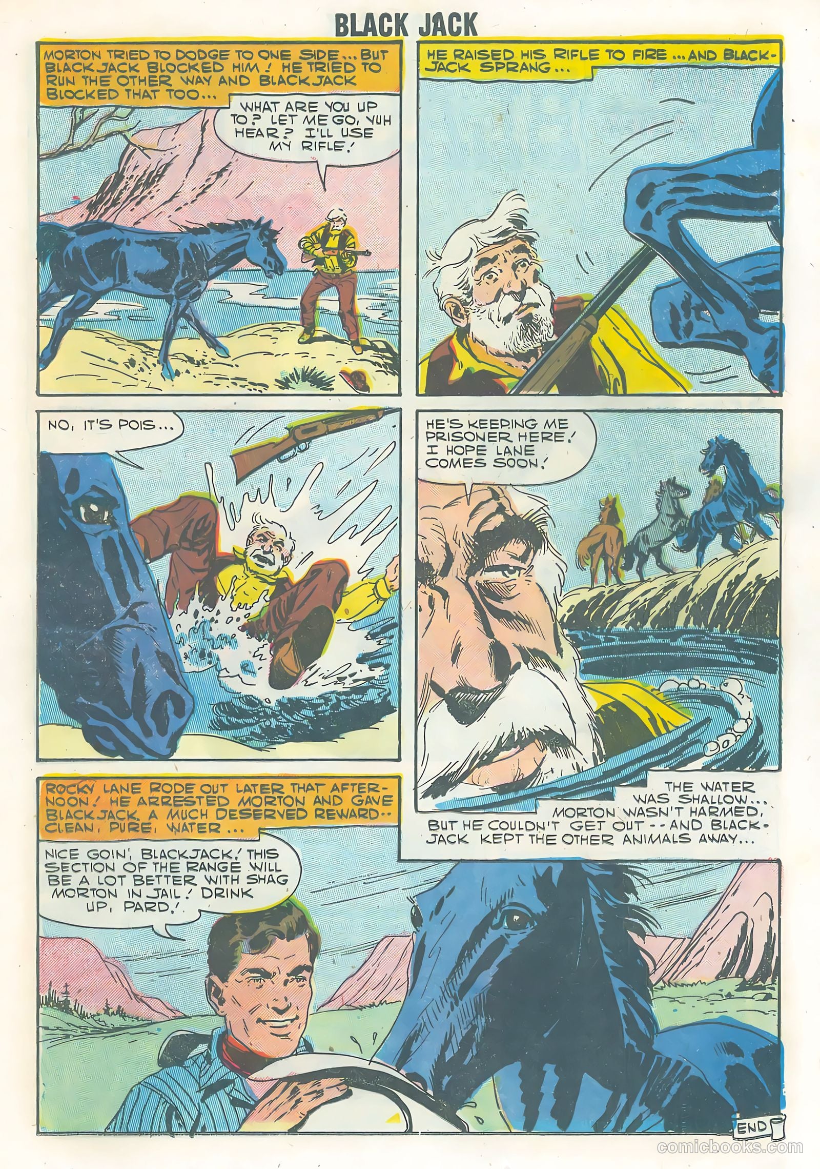 Rocky Lane's Black Jack #21 (1958) — page 13 of 36