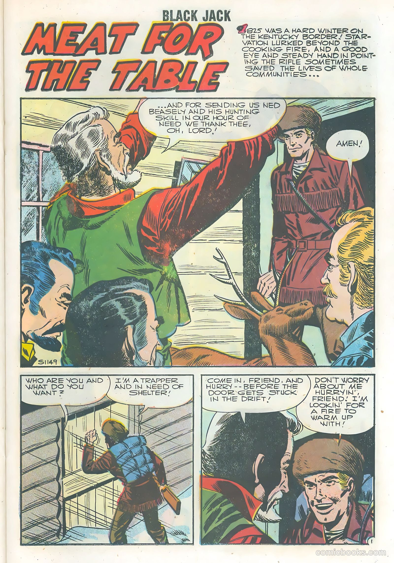 Rocky Lane's Black Jack #21 (1958) — page 23 of 36
