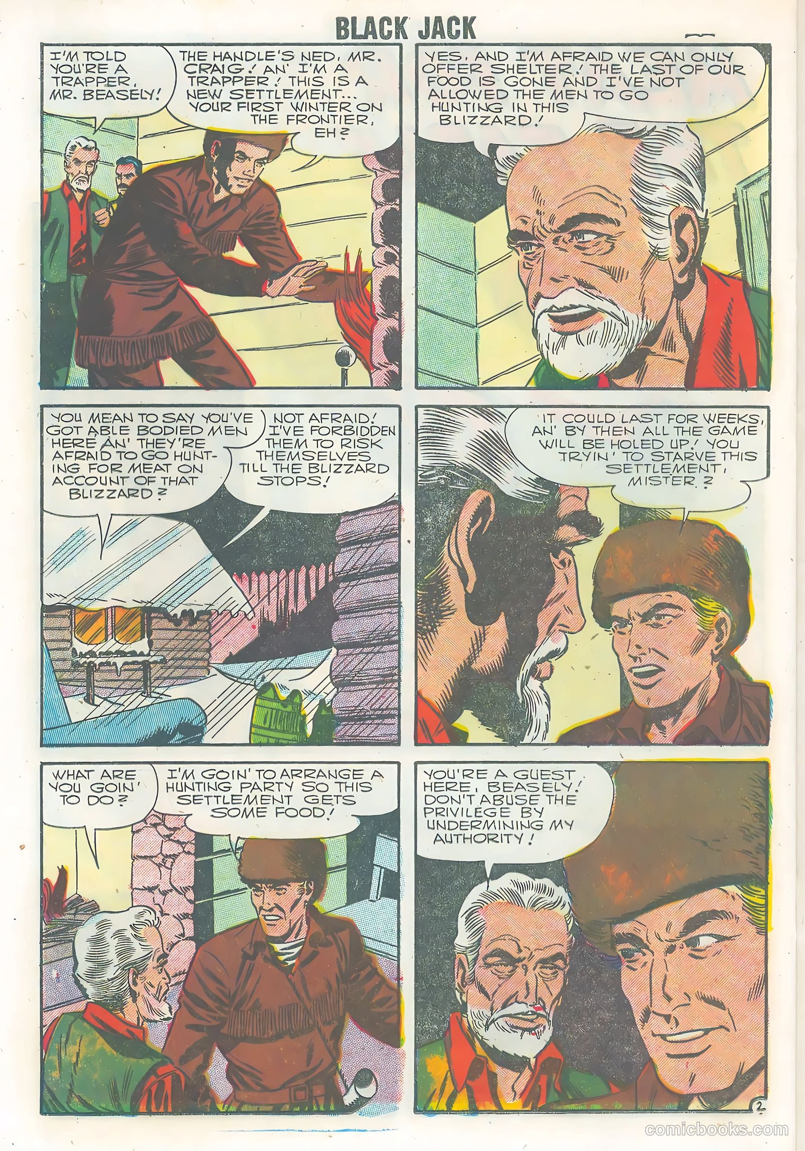 Rocky Lane's Black Jack #21 (1958) — page 24 of 36