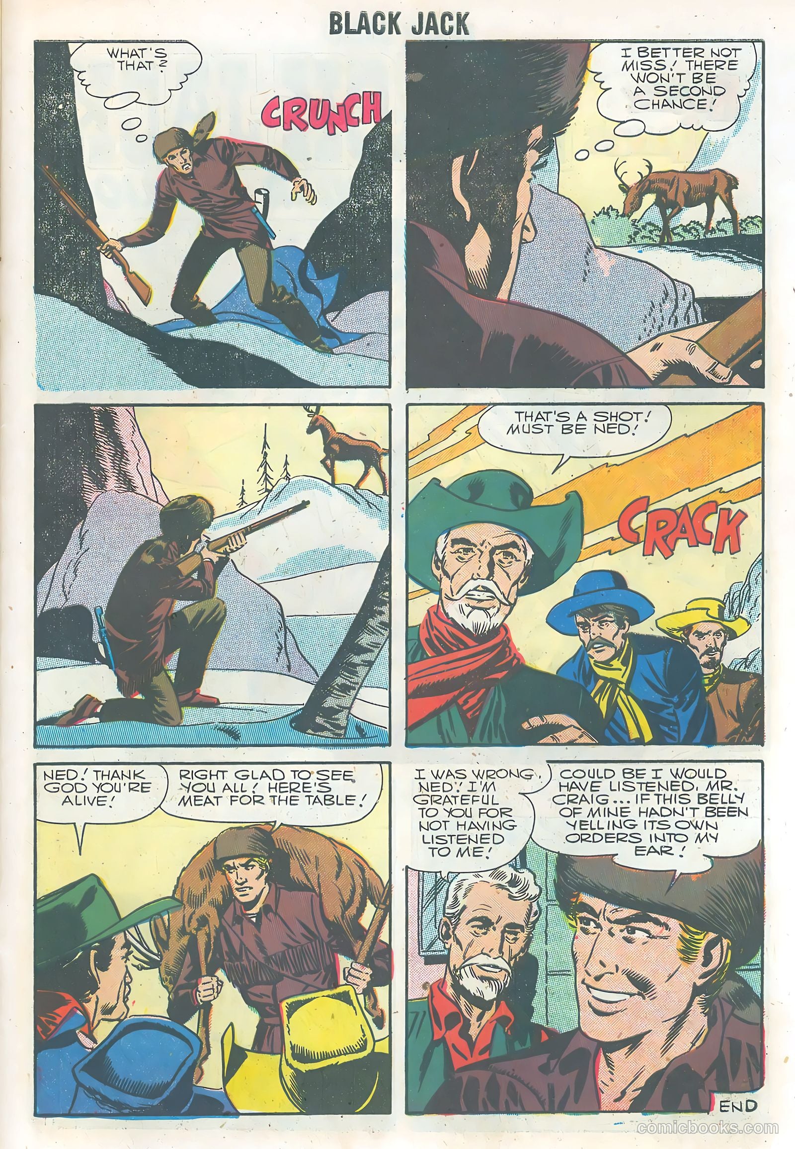 Rocky Lane's Black Jack #21 (1958) — page 27 of 36