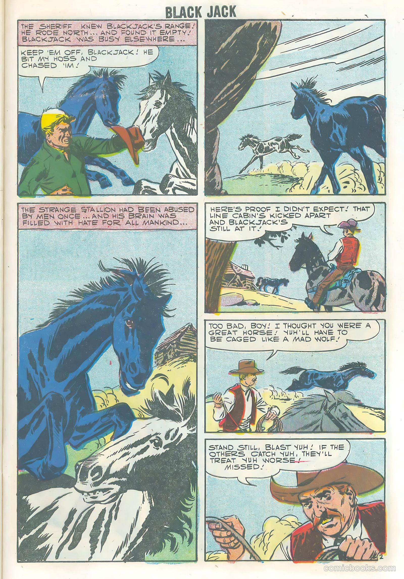 Rocky Lane's Black Jack #21 (1958) — page 29 of 36
