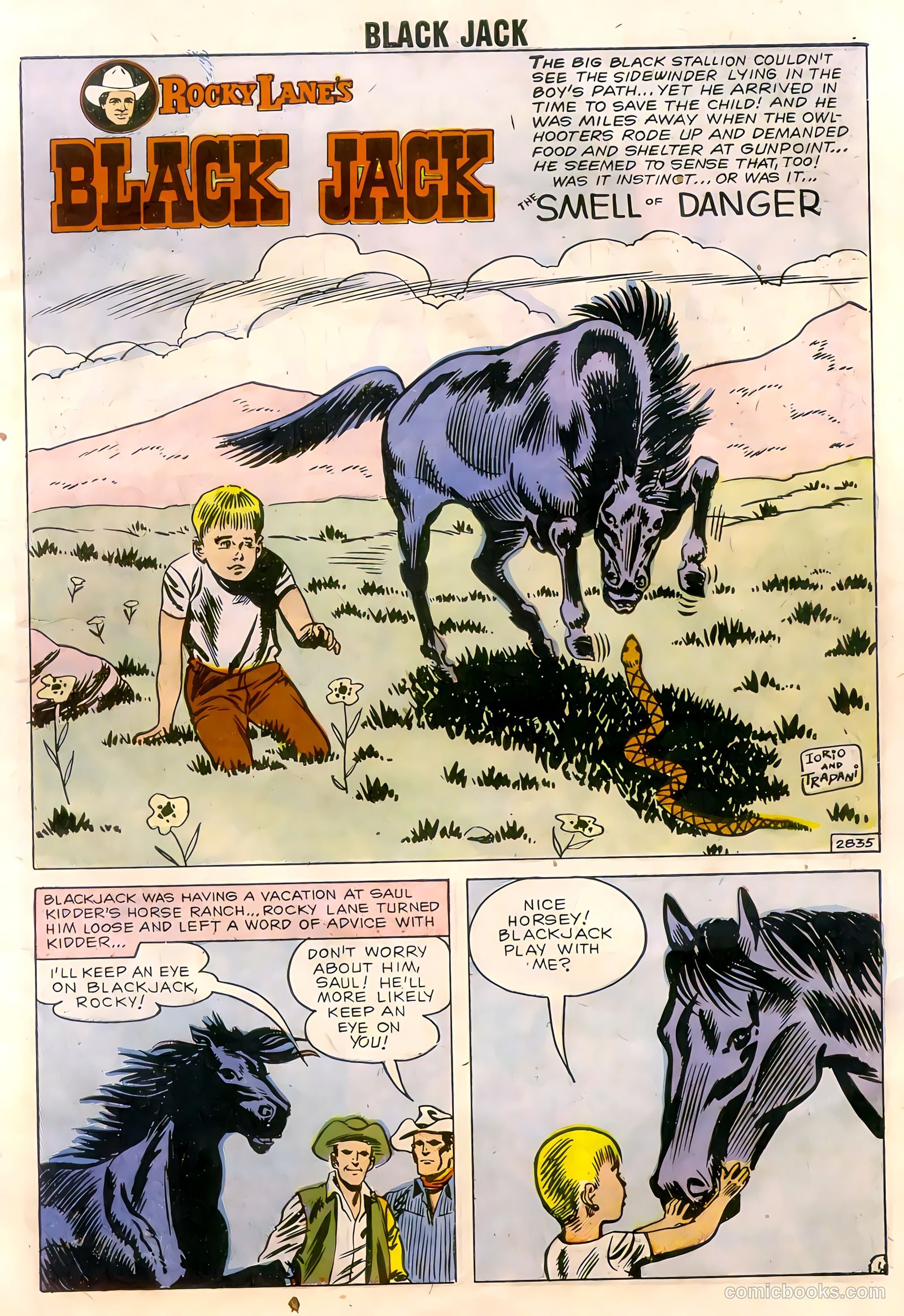 Rocky Lane's Black Jack #22 (1958) — page 11 of 66