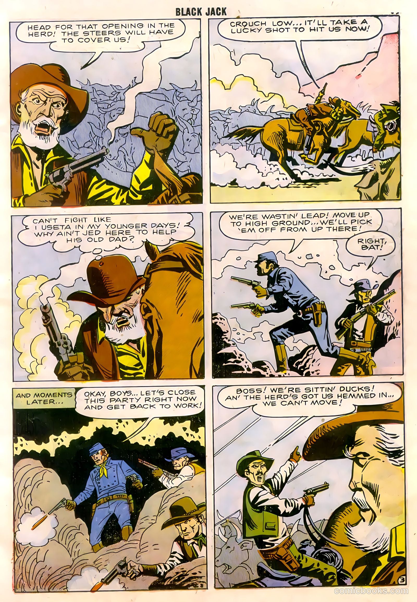 Rocky Lane's Black Jack #22 (1958) — page 19 of 66