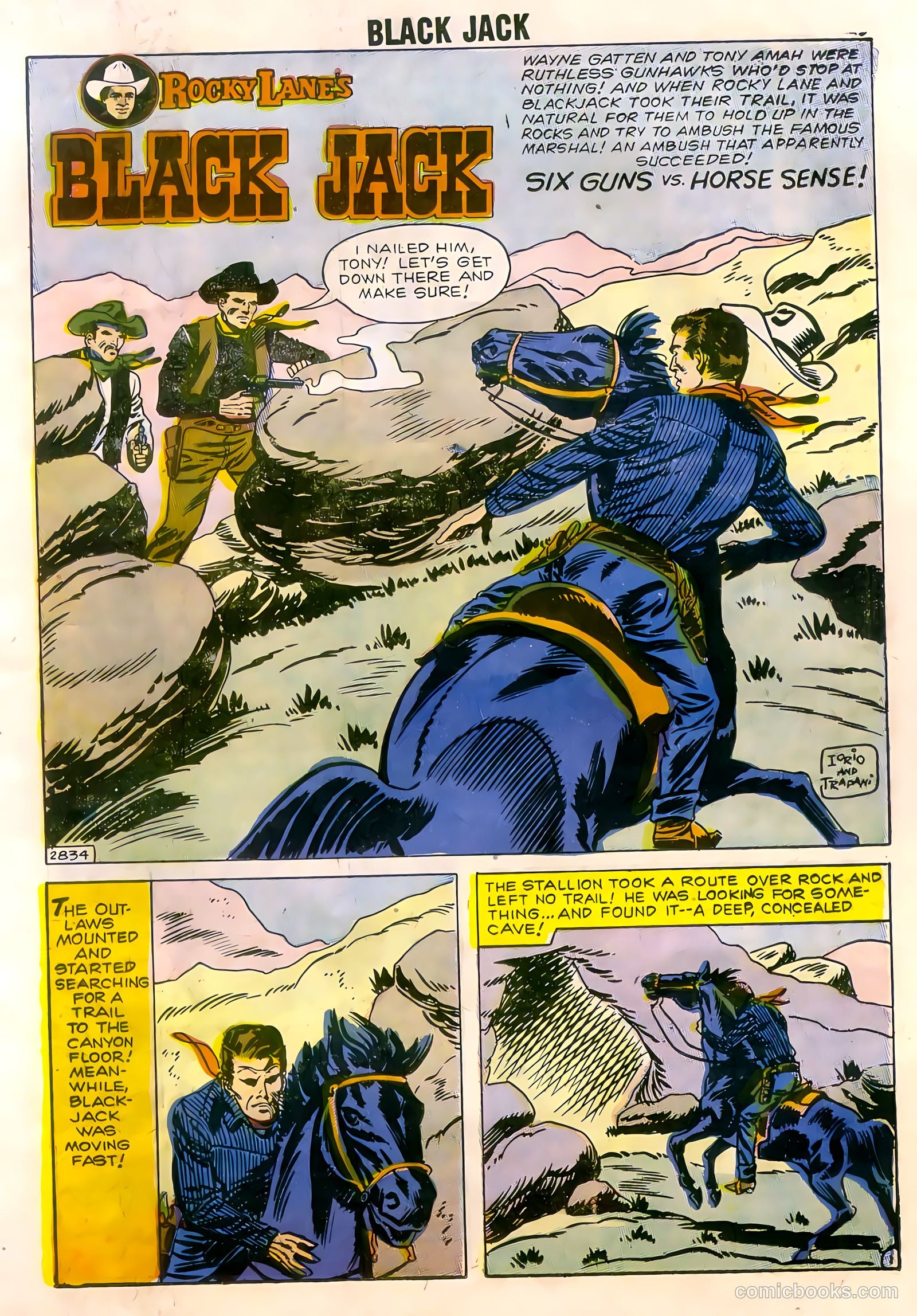 Rocky Lane's Black Jack #22 (1958) — page 29 of 66