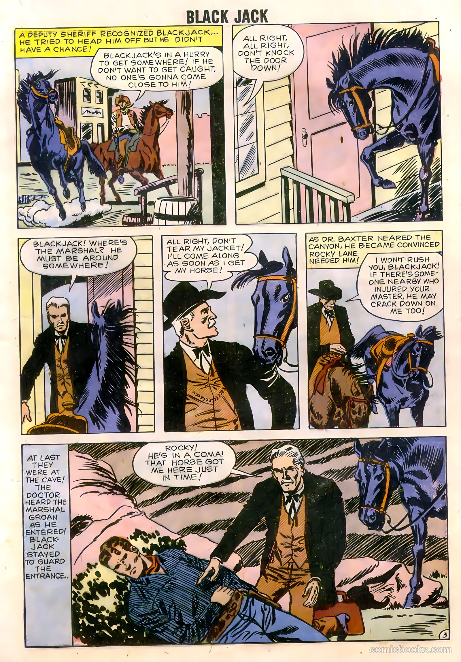 Rocky Lane's Black Jack #22 (1958) — page 31 of 66