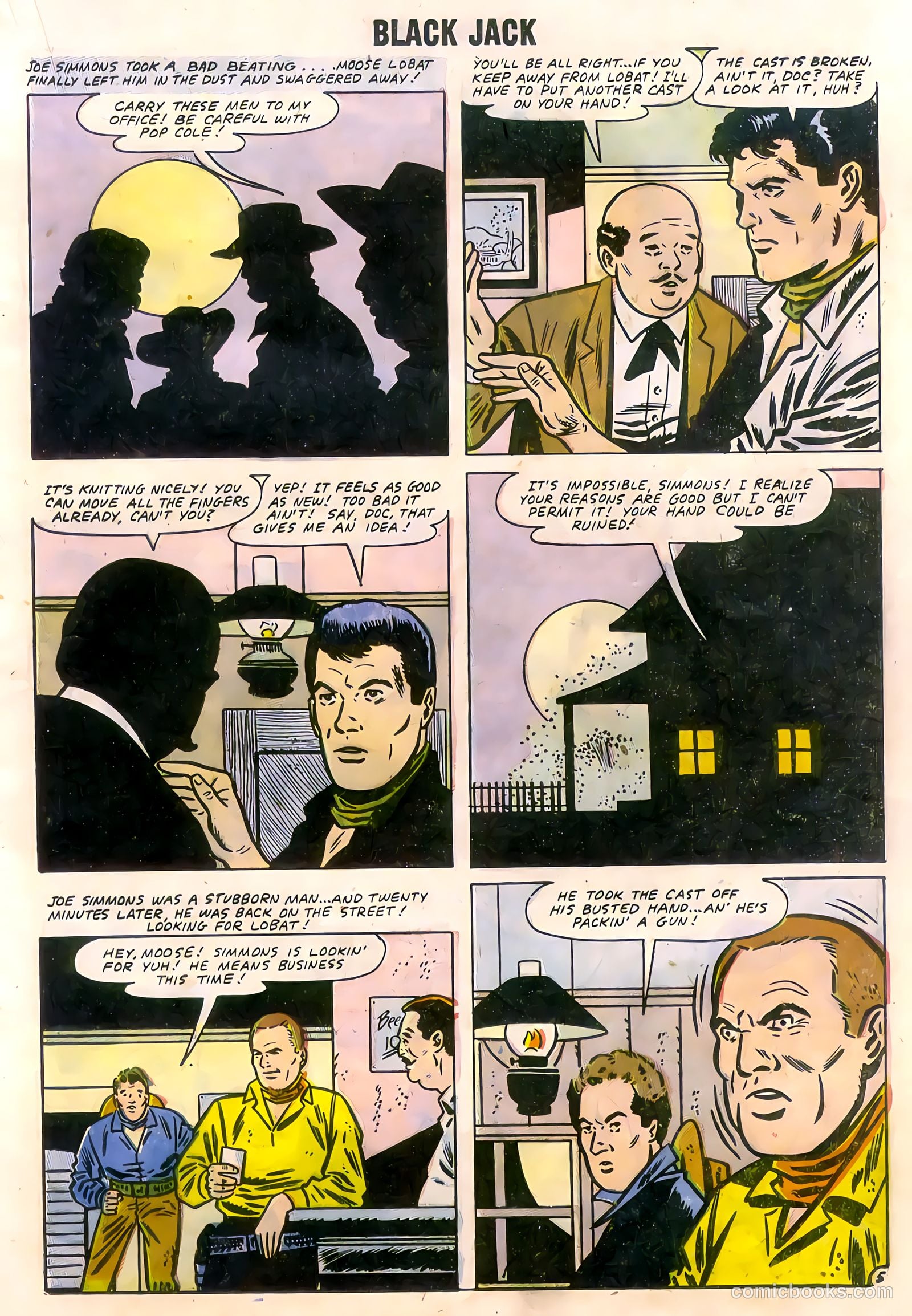 Rocky Lane's Black Jack #22 (1958) — page 39 of 66