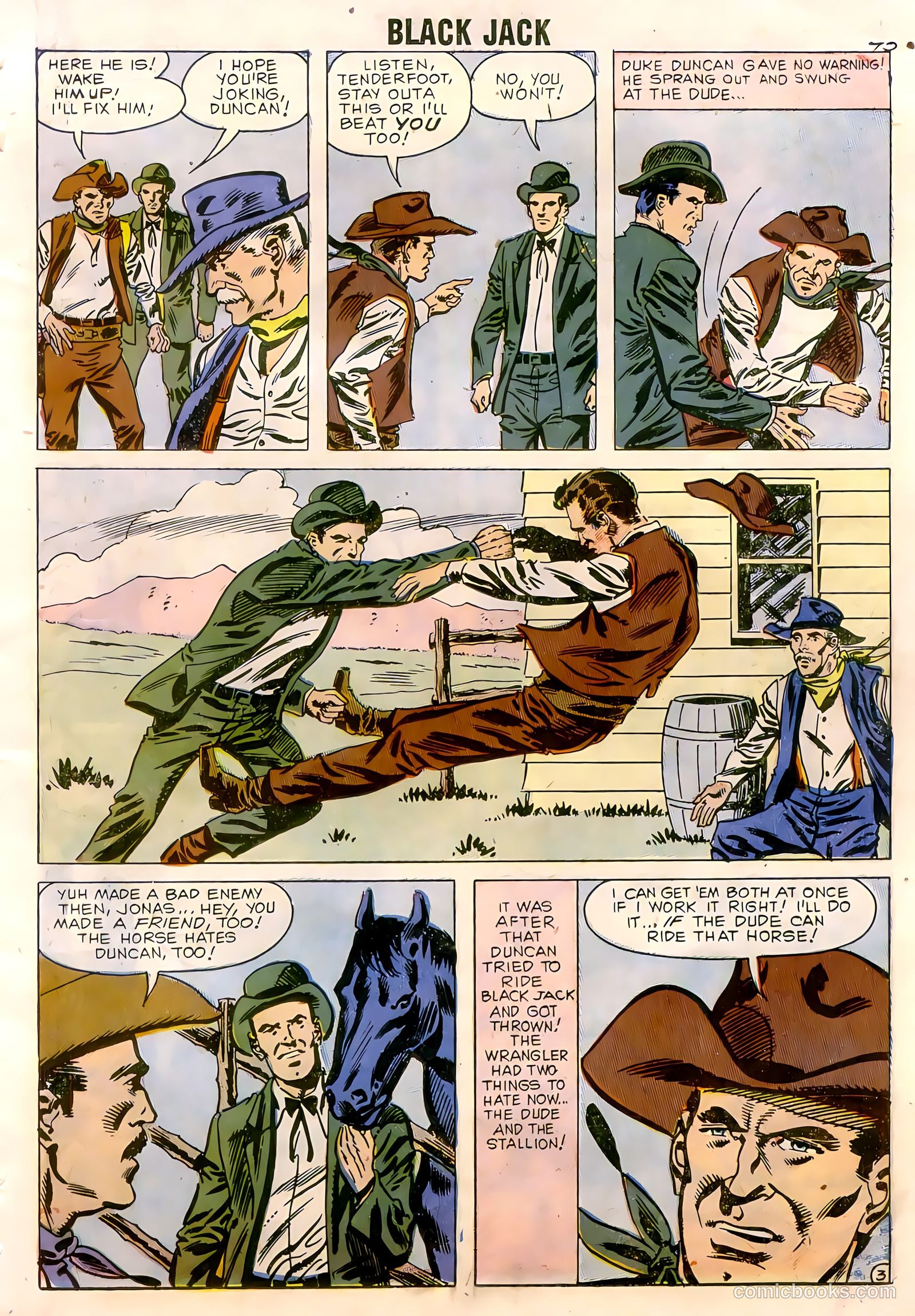 Rocky Lane's Black Jack #22 (1958) — page 45 of 66