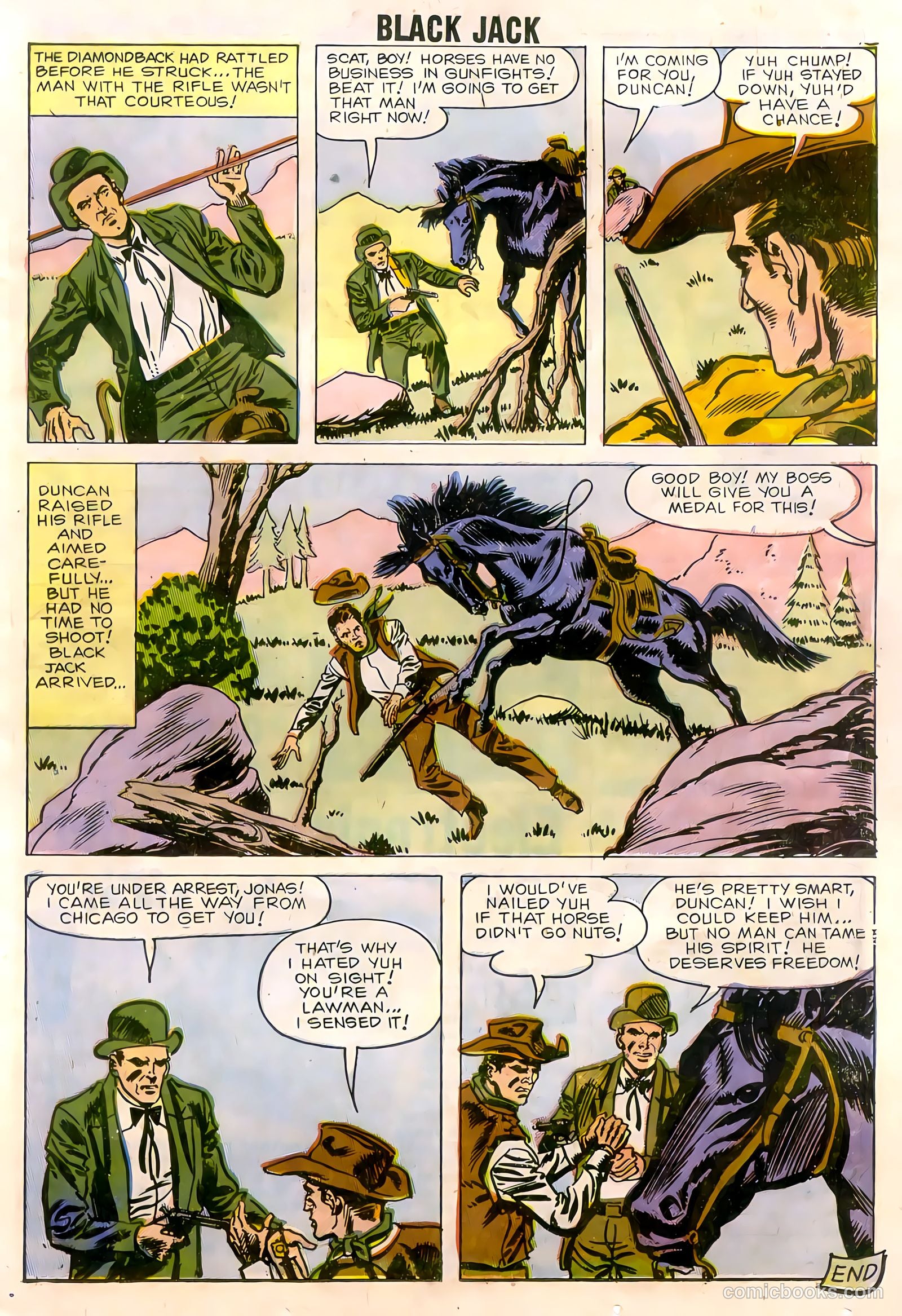Rocky Lane's Black Jack #22 (1958) — page 47 of 66