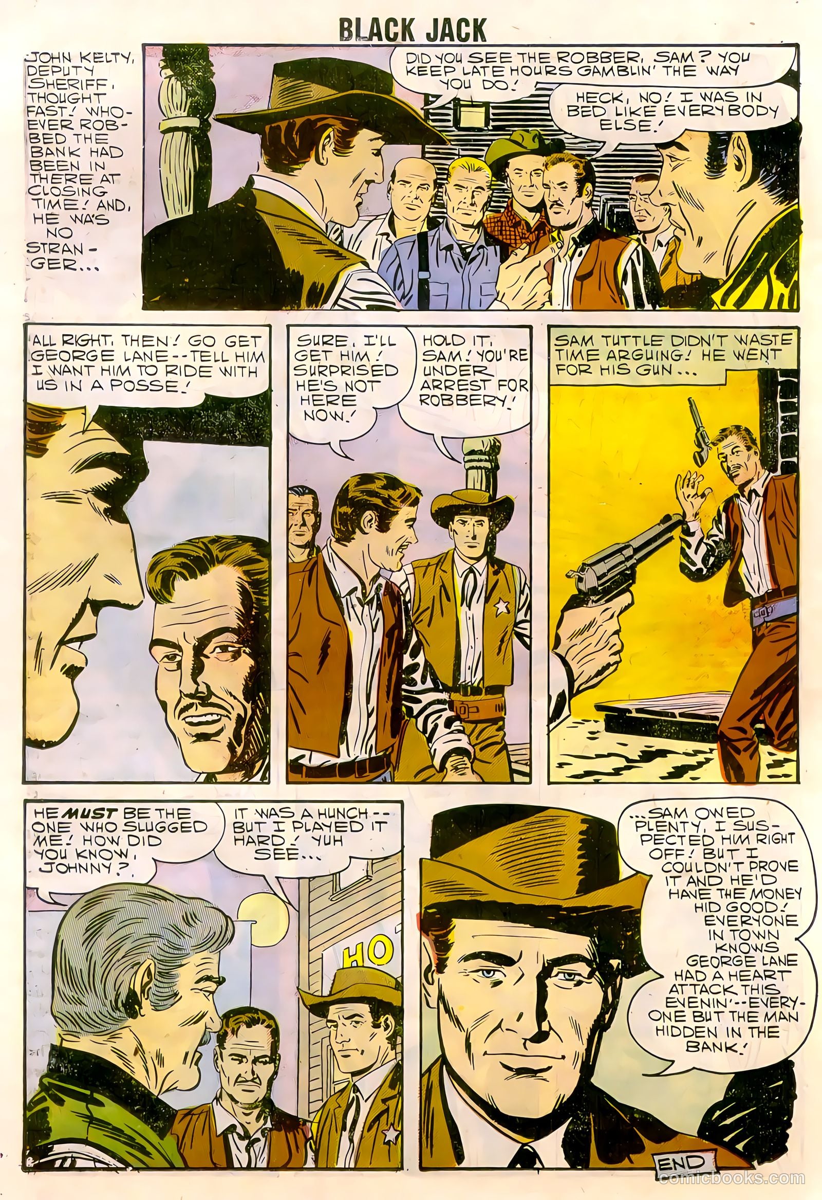 Rocky Lane's Black Jack #22 (1958) — page 50 of 66