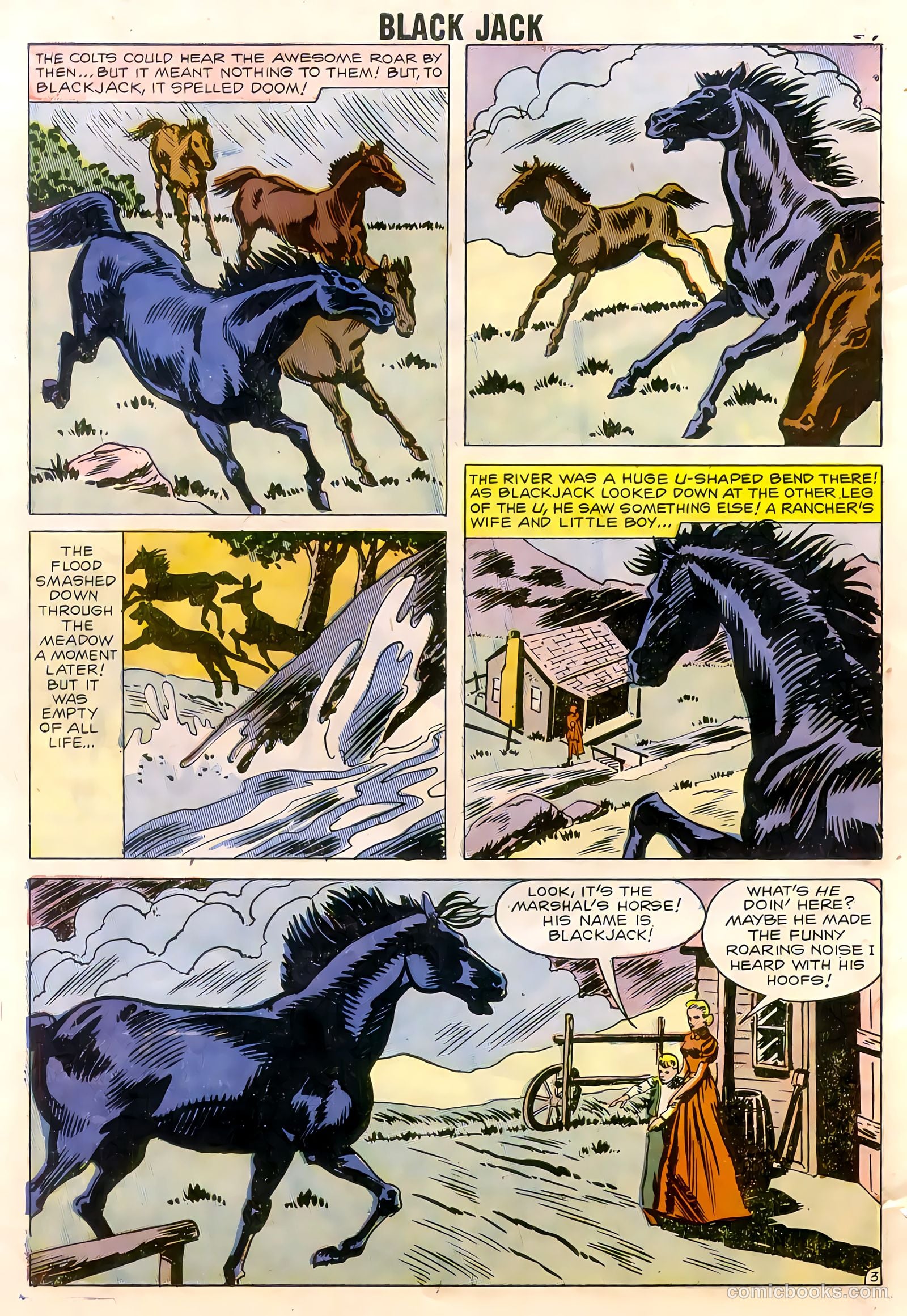 Rocky Lane's Black Jack #22 (1958) — page 56 of 66