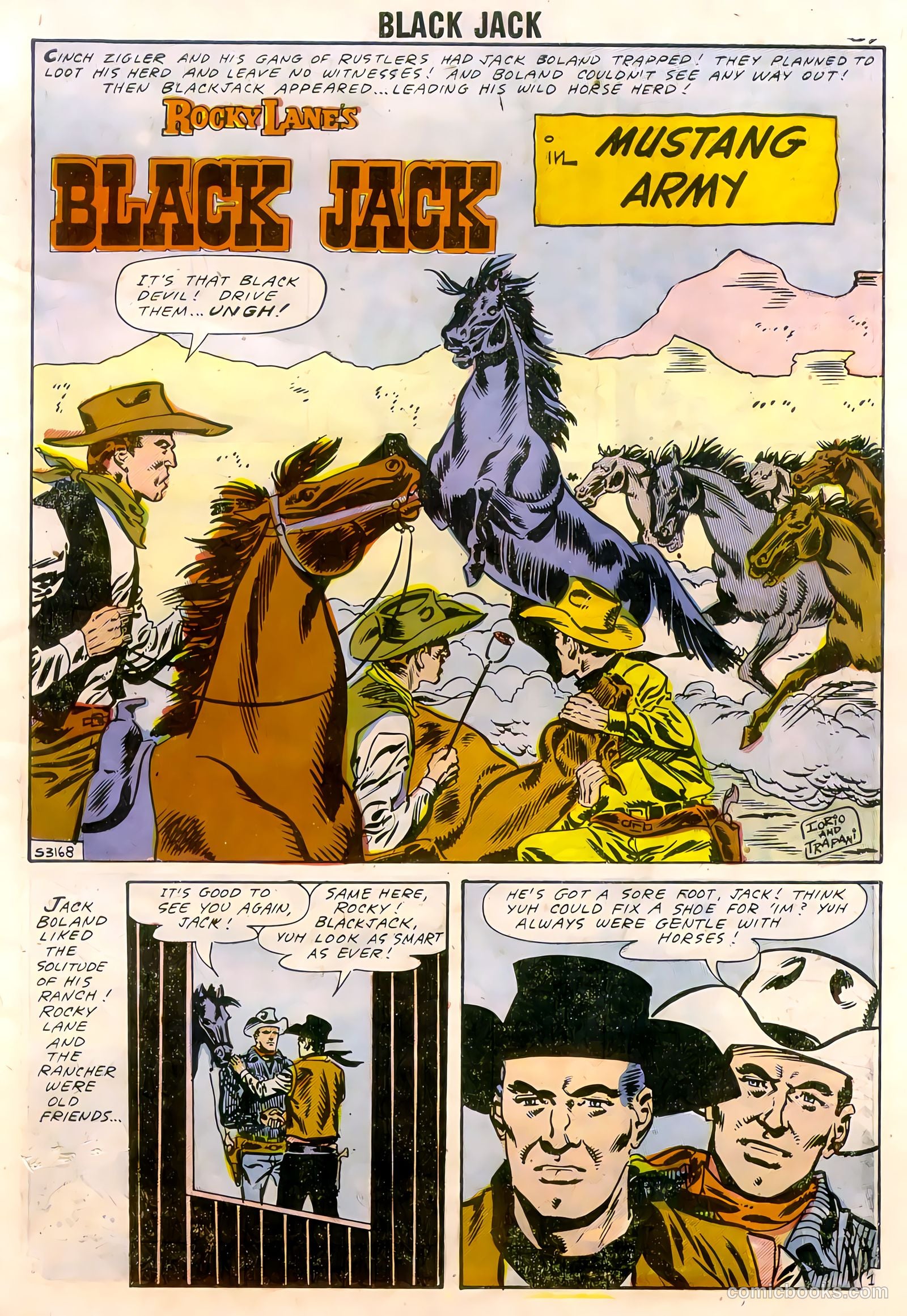 Rocky Lane's Black Jack #22 (1958) — page 59 of 66