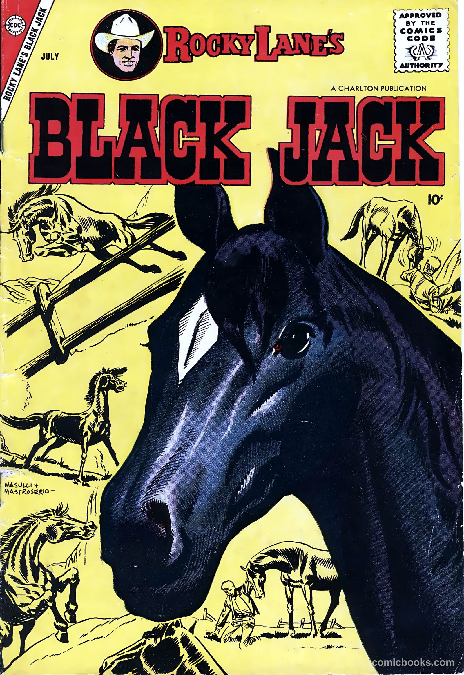 Rocky Lane's Black Jack #23