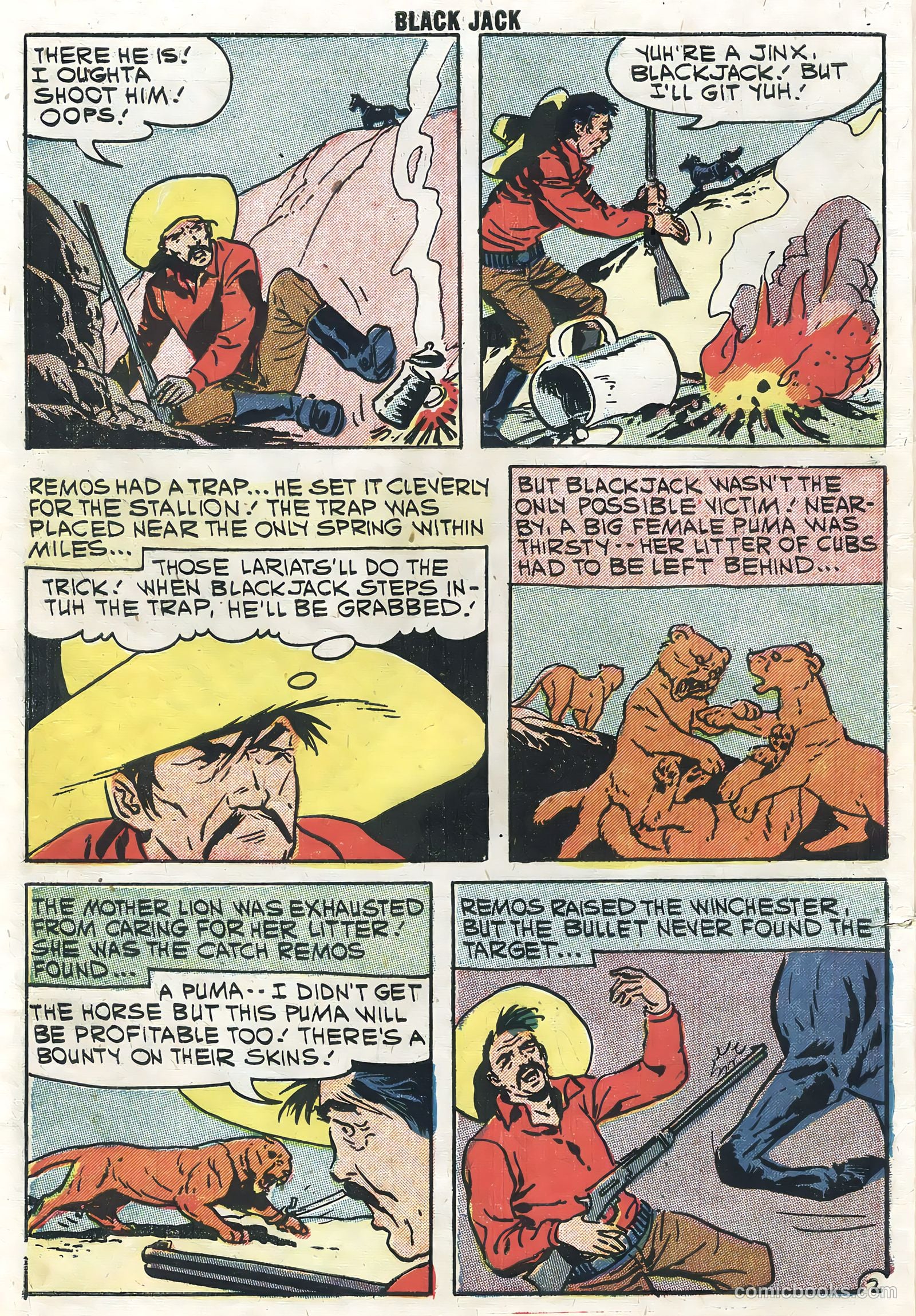 Rocky Lane's Black Jack #23 (1958) — page 10 of 36