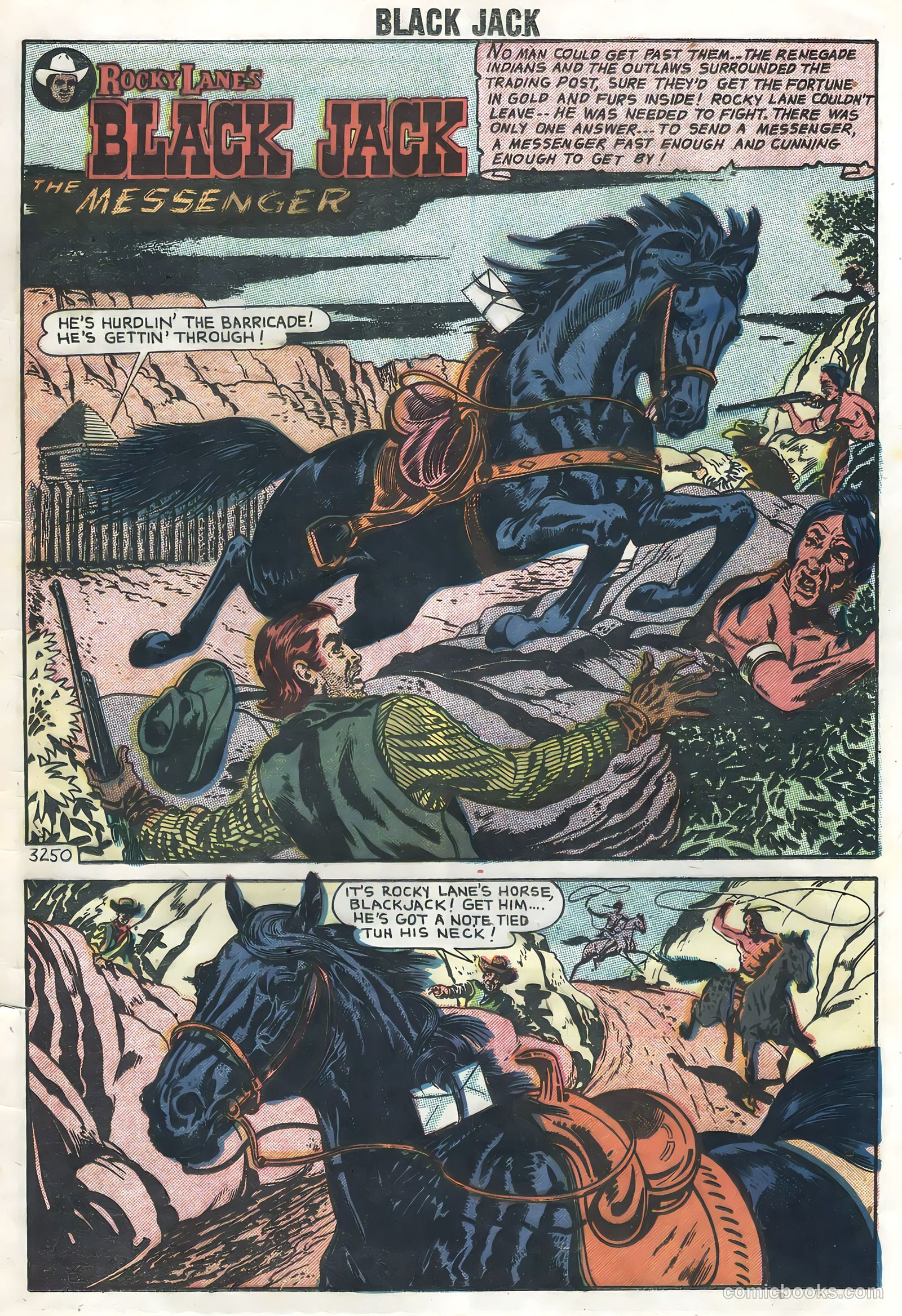Rocky Lane's Black Jack #23 (1958) — page 13 of 36