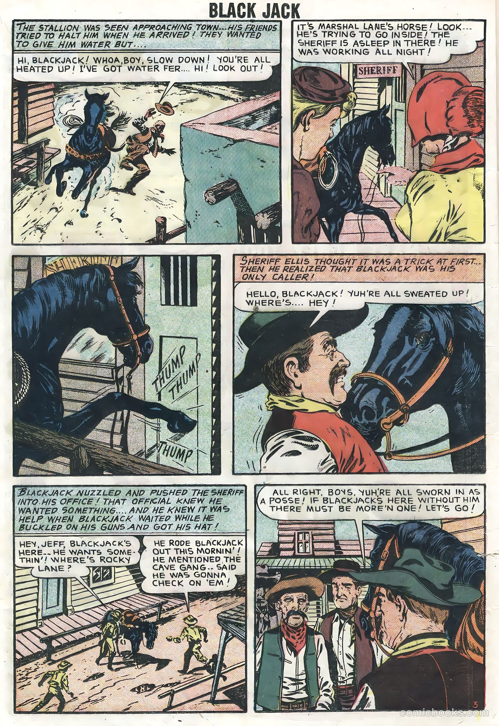 Rocky Lane's Black Jack #23 (1958) — page 16 of 36