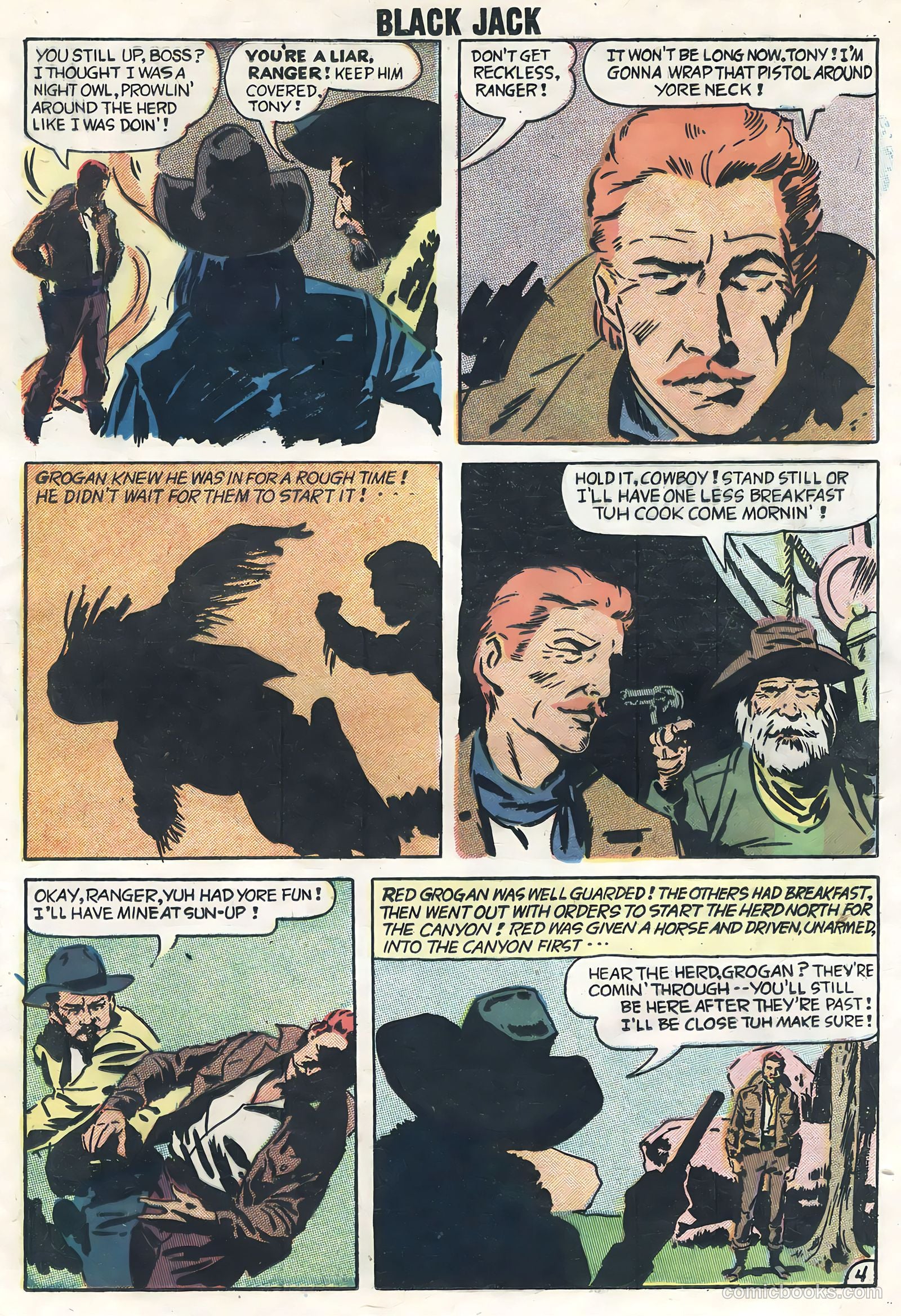 Rocky Lane's Black Jack #23 (1958) — page 25 of 36