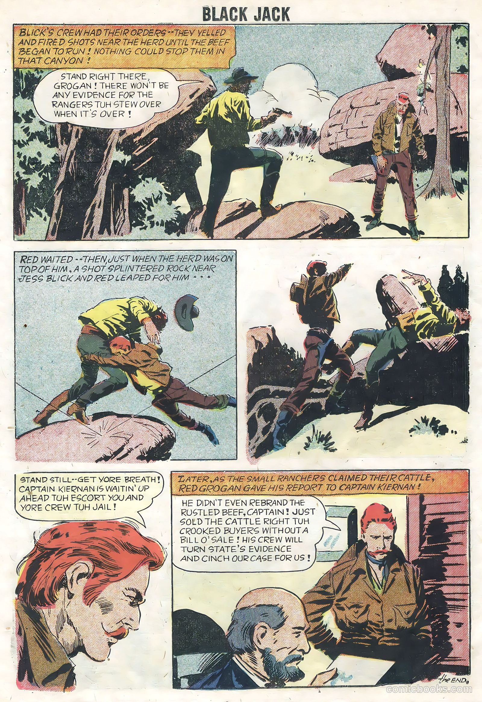 Rocky Lane's Black Jack #23 (1958) — page 26 of 36